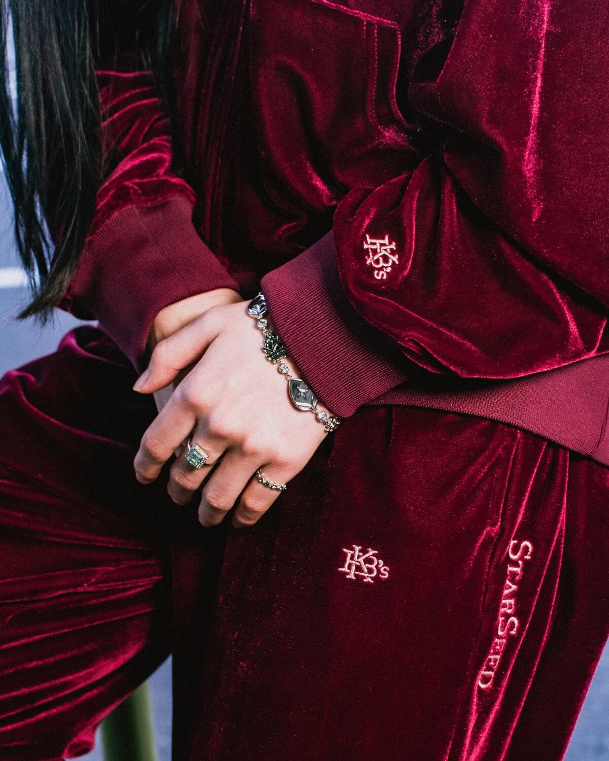 SS×KBZ VELOUR PANTS