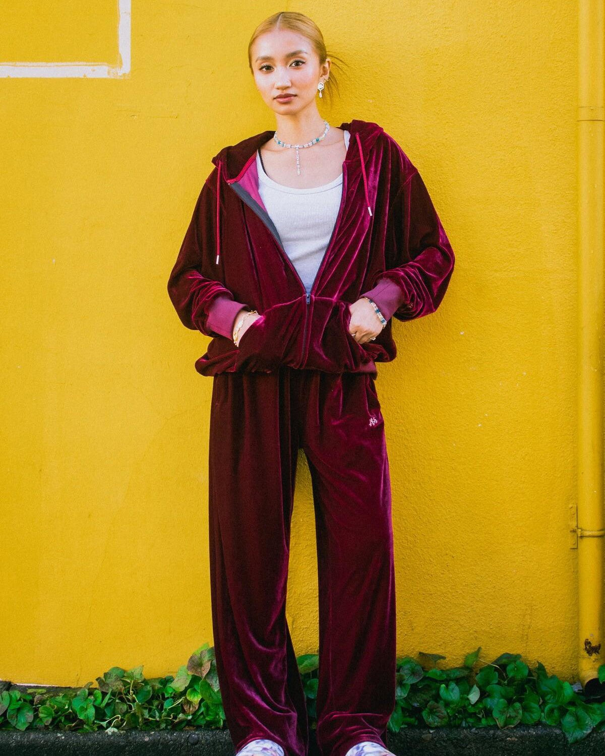 SS×KBZ VELOUR HOODIE