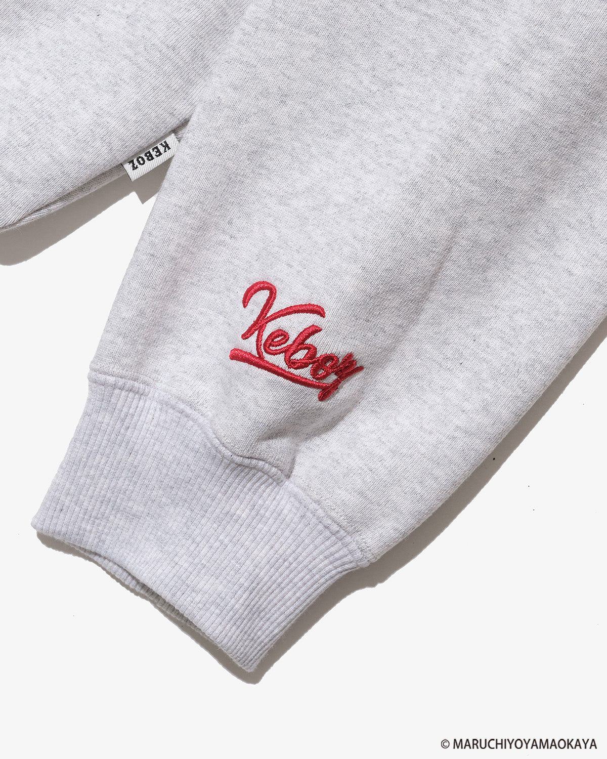 山岡家 × KEBOZ LOGO WAPPEN SWEAT HOODIE