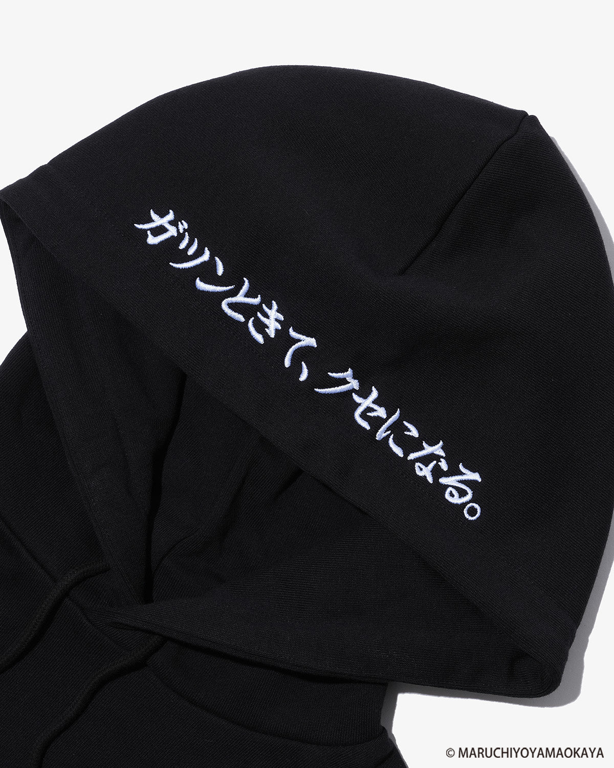 山岡家 × KEBOZ LOGO WAPPEN SWEAT HOODIE