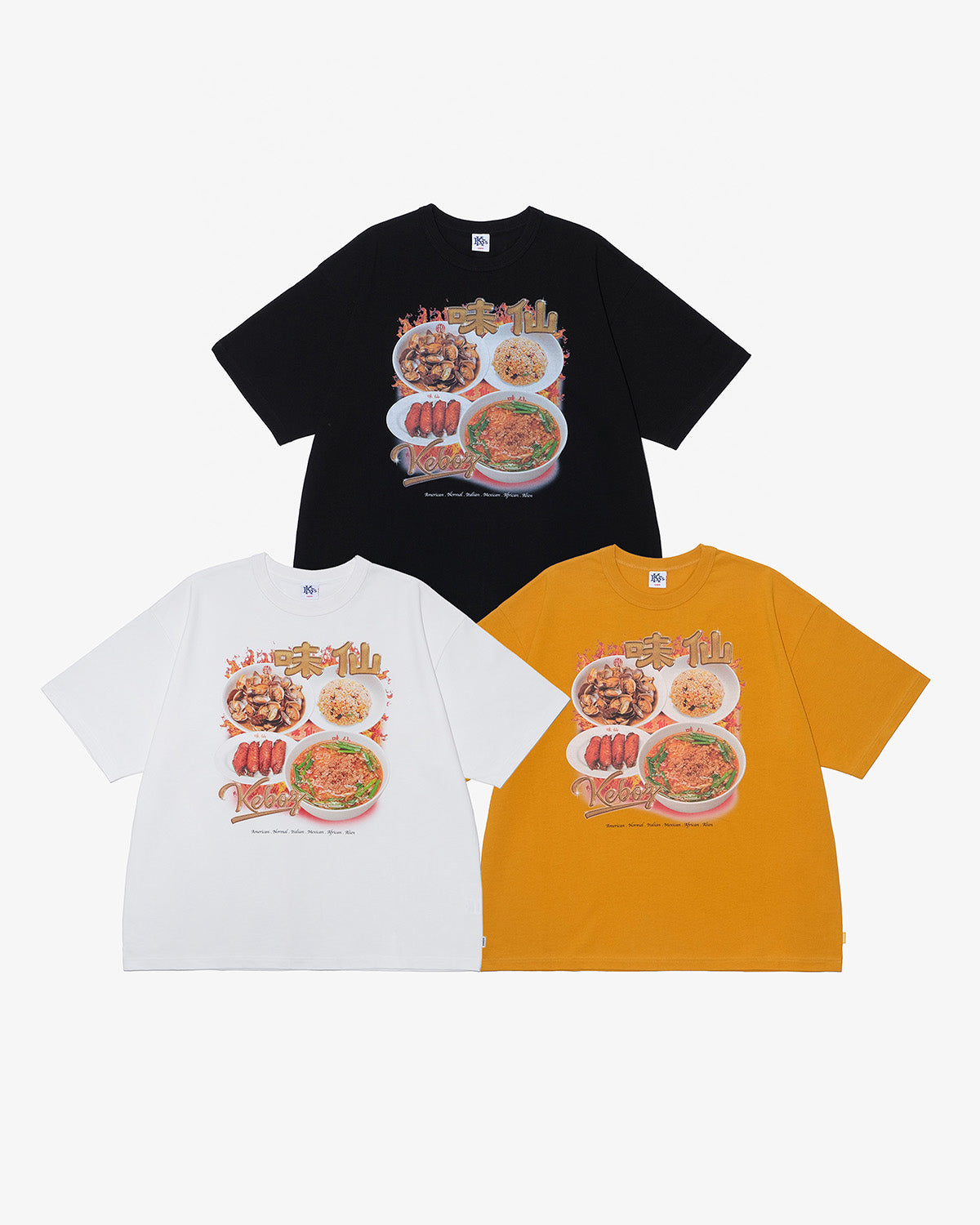 味仙 × KEBOZ MENU S/S TEE