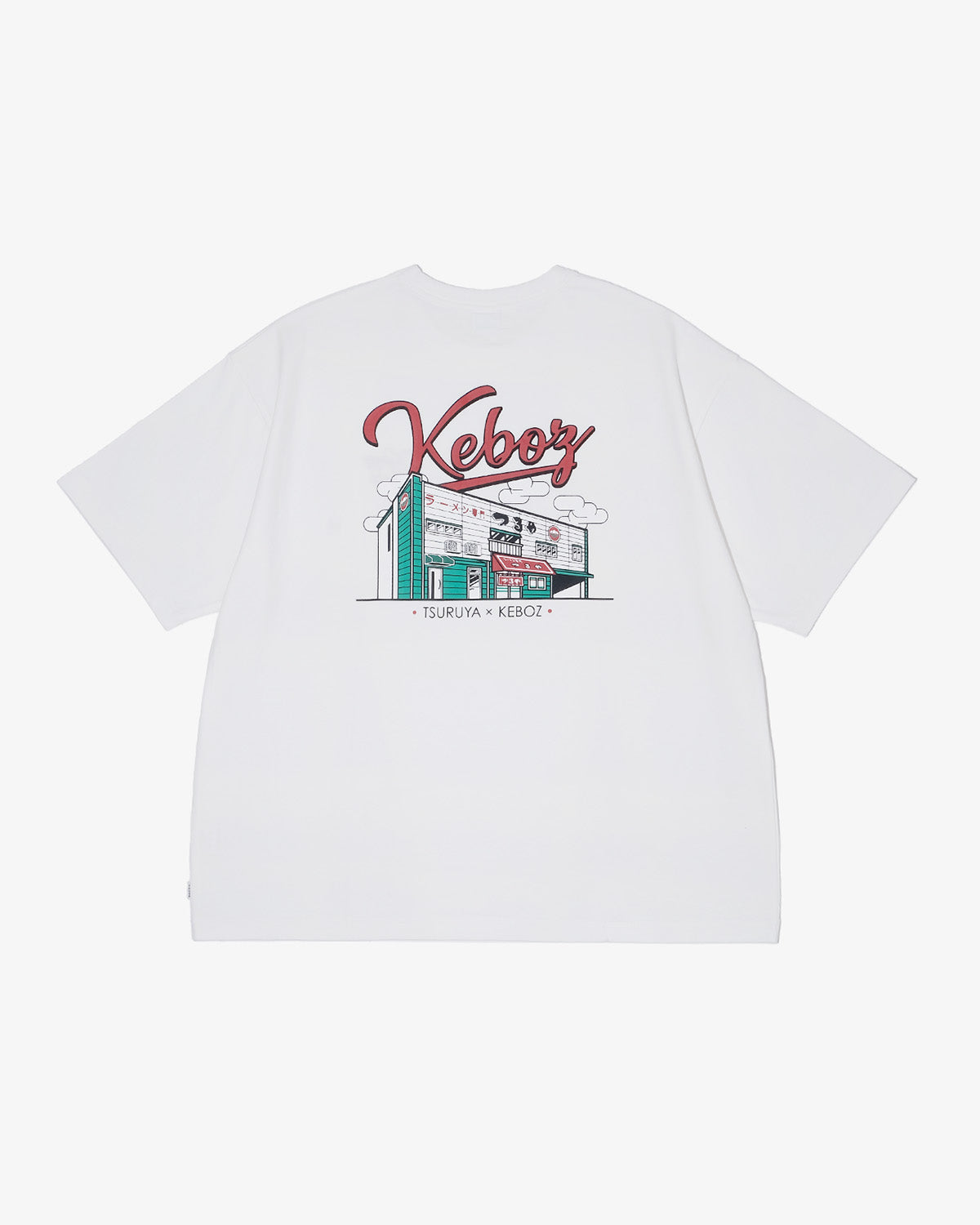 つるや × KEBOZ SHOP S/S TEE