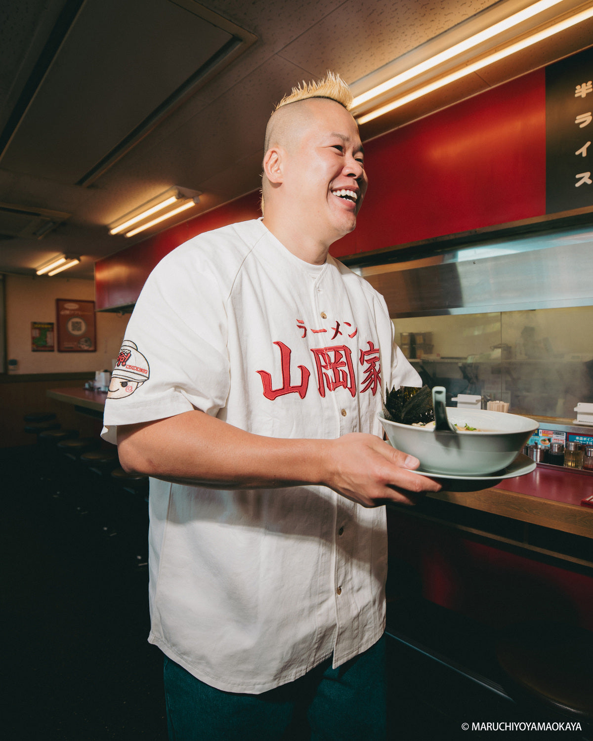 山岡家 × KEBOZ BASEBALL JERSEY