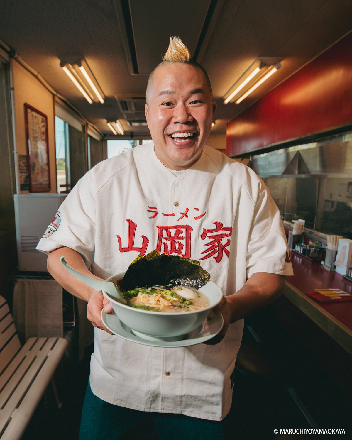 山岡家 × KEBOZ BASEBALL JERSEY