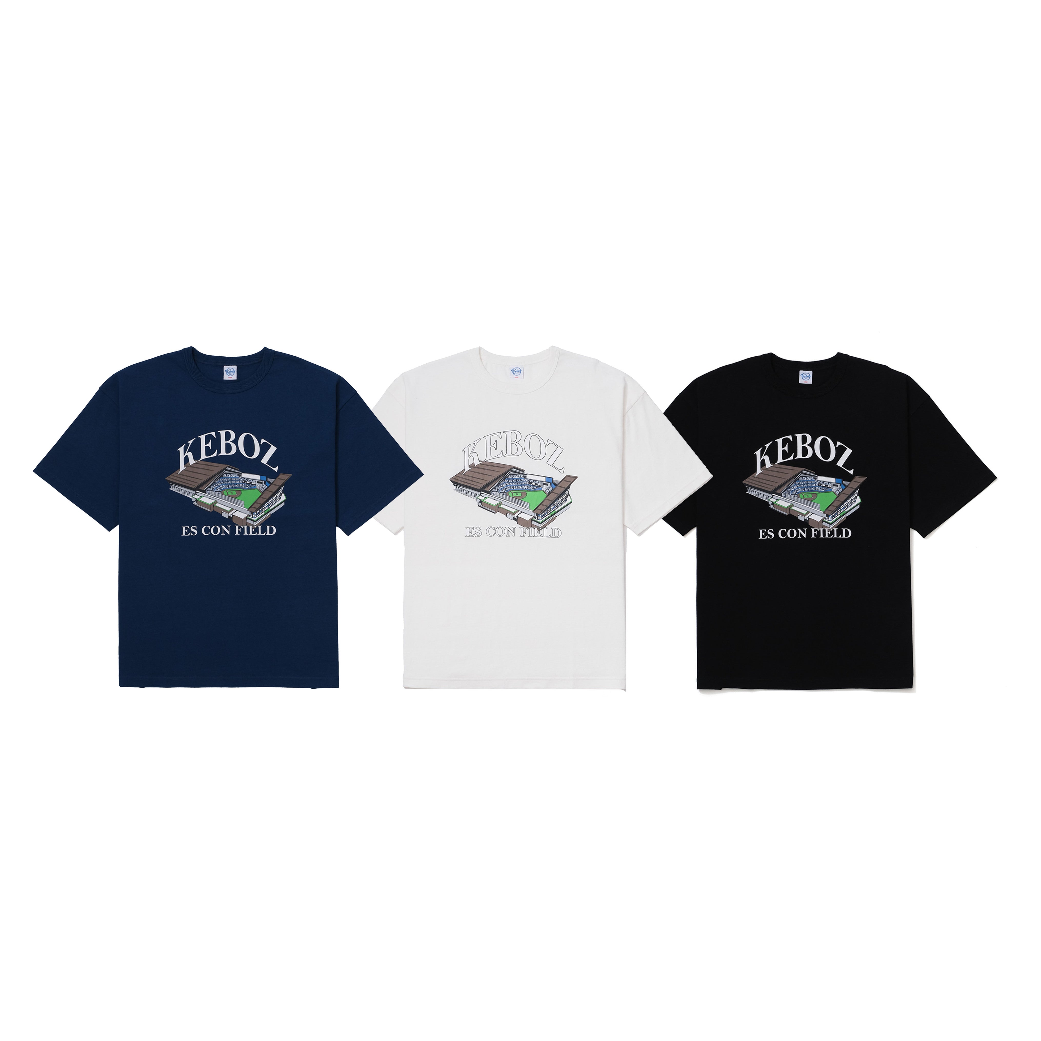 FIGHTERS×KEBOZ ES CON FIELD 02 S/S TEE