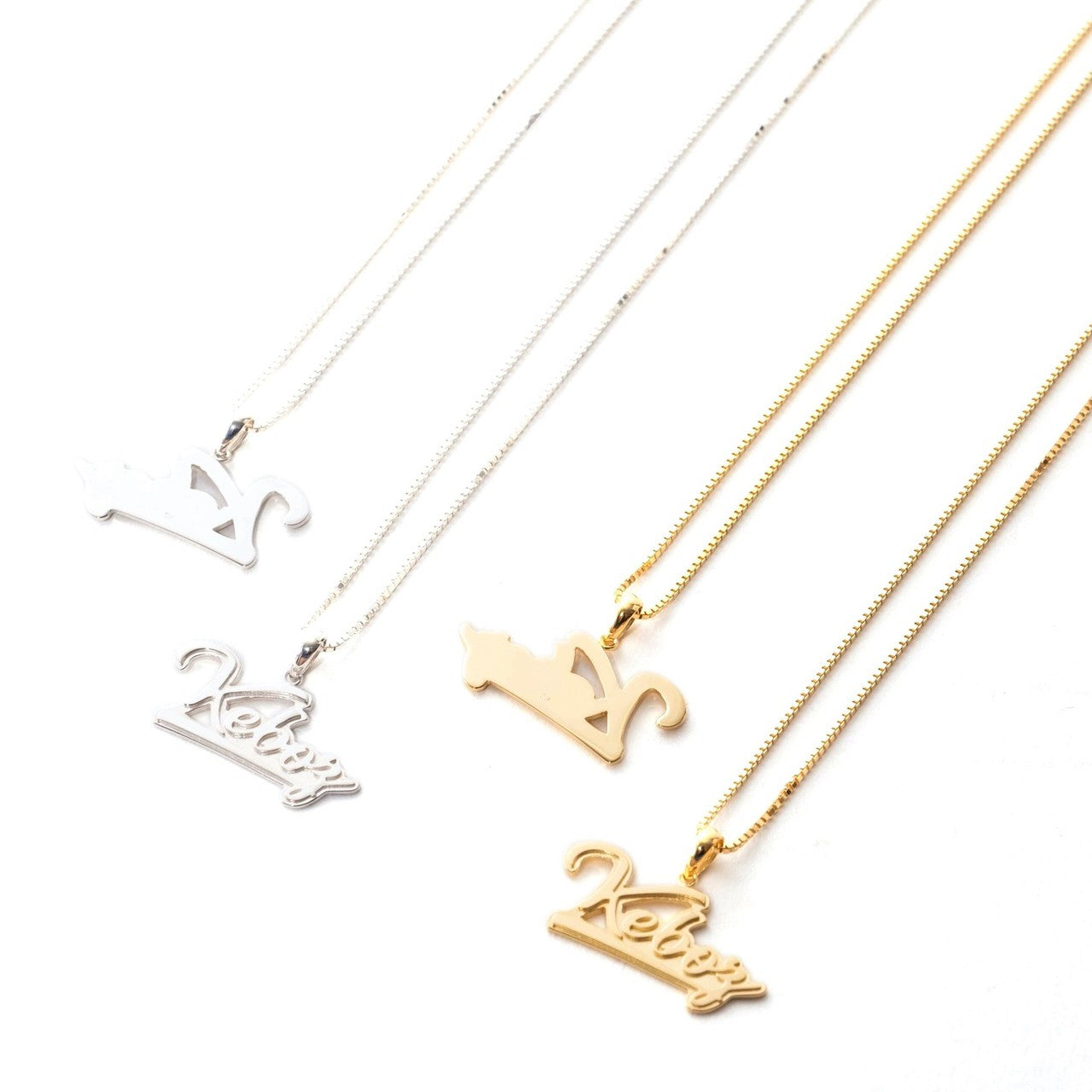 ICON LOGO NECKLACE【GOLD】