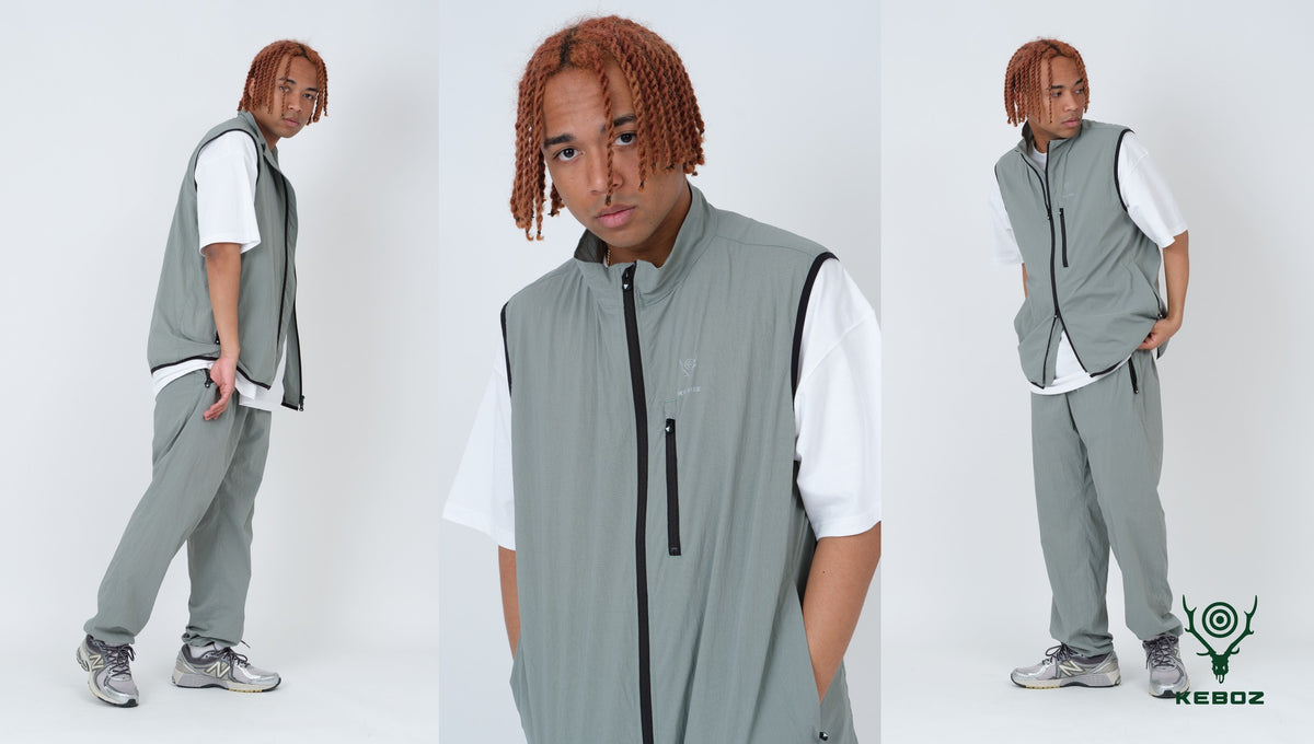 SOUTH2WEST8 x KEBOZ Tenkara Vest ネイビーL South2 West8 Tenkara 