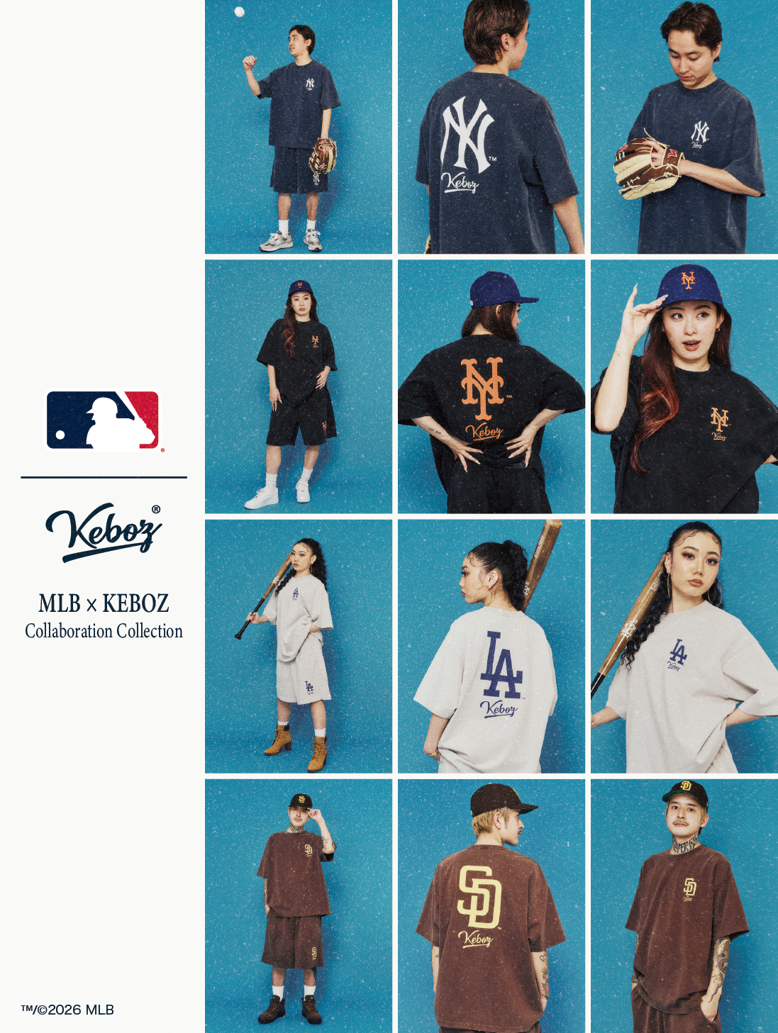 MLB × KEBOZ COLLECTION