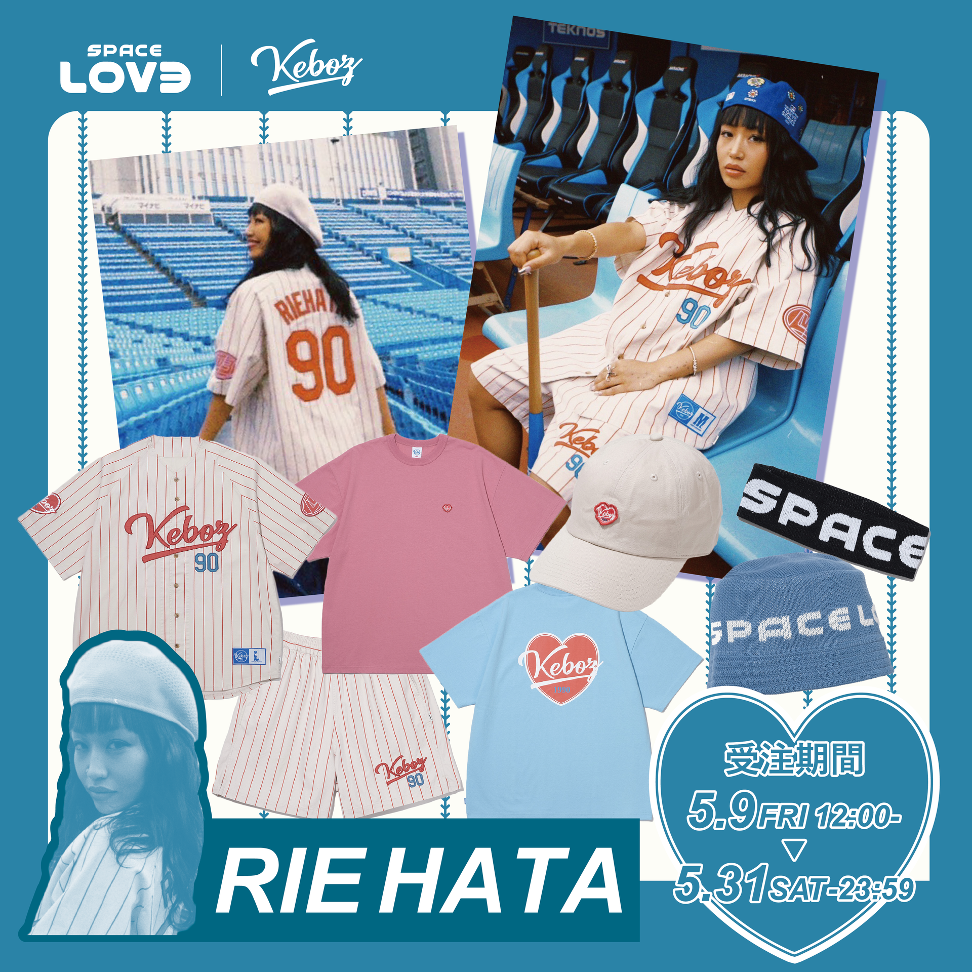 SPACE LOV3 × KEBOZ HEART WAPPEN S/S TEE SPACE LOV3 × KEBOZ HEART WAPPEN S/S TEE