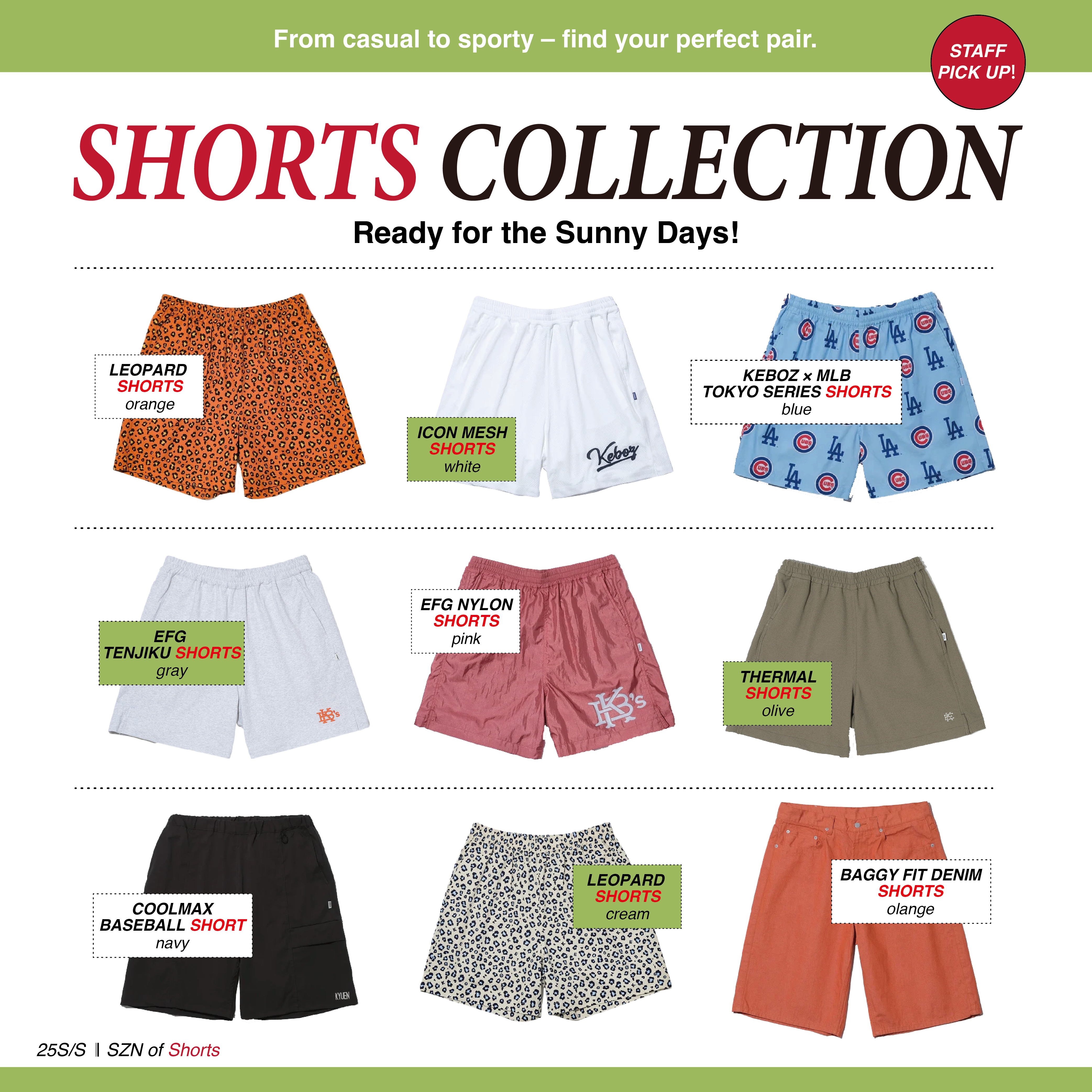 SHORTS COLLECTION