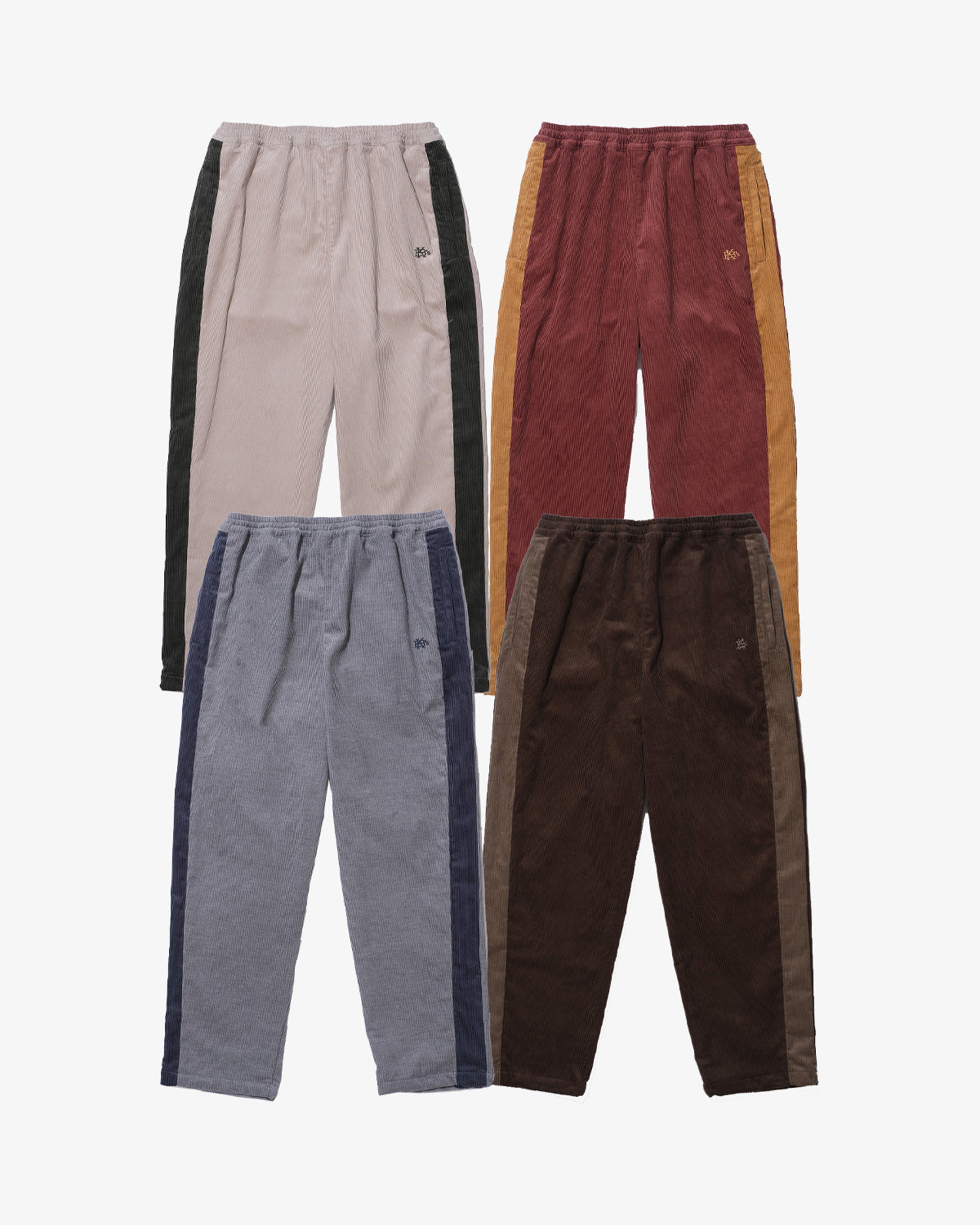 CORDUROY TRACK PANTS