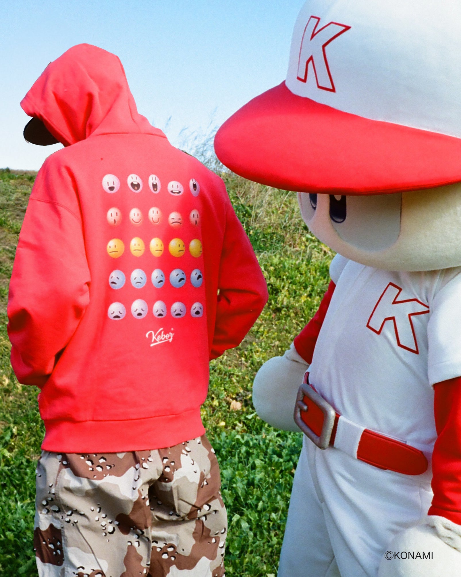 PAWAPURO × KEBOZ CHOSHI SWEAT HOODIE