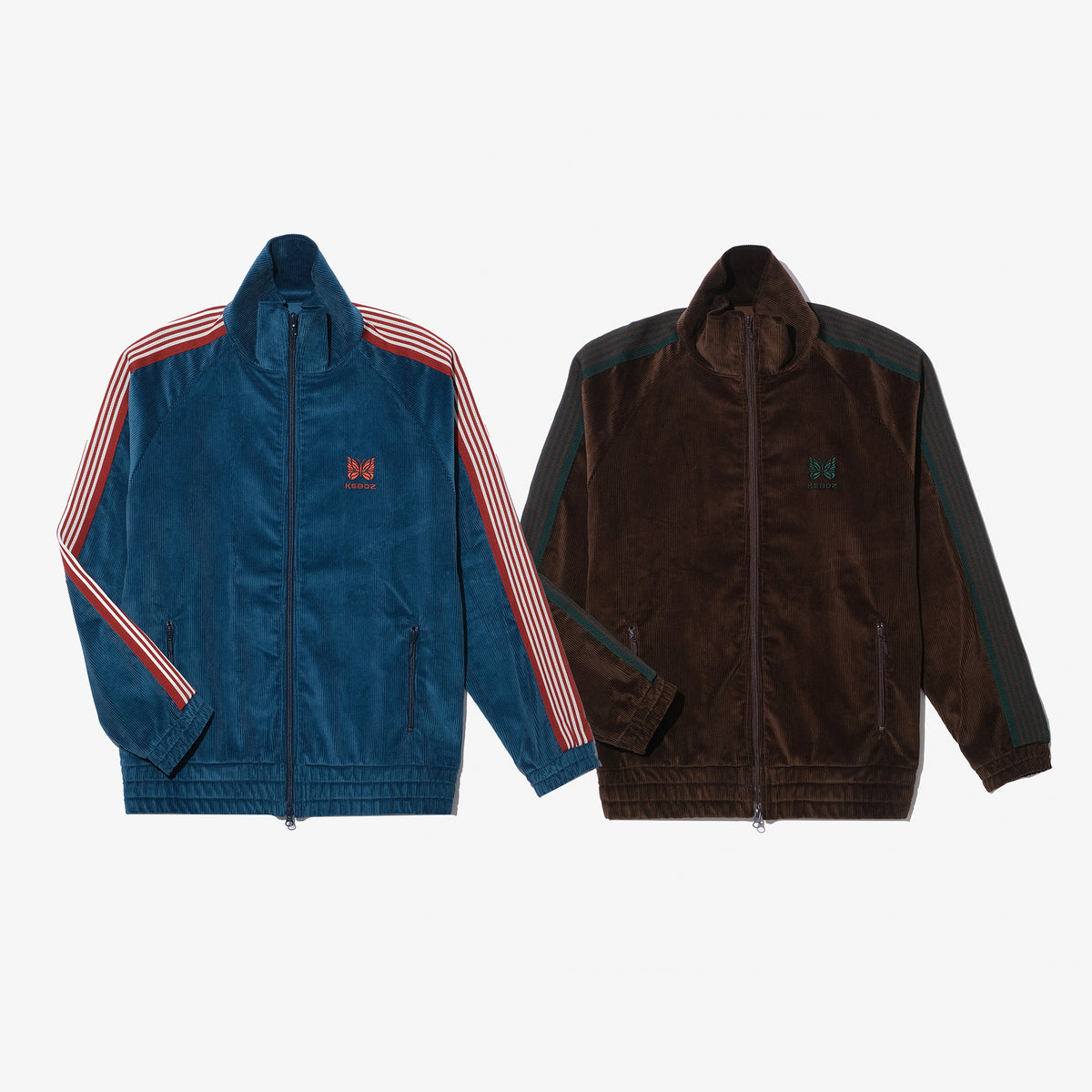 NEEDLES × KEBOZ CORDUROY TRACK JACKET