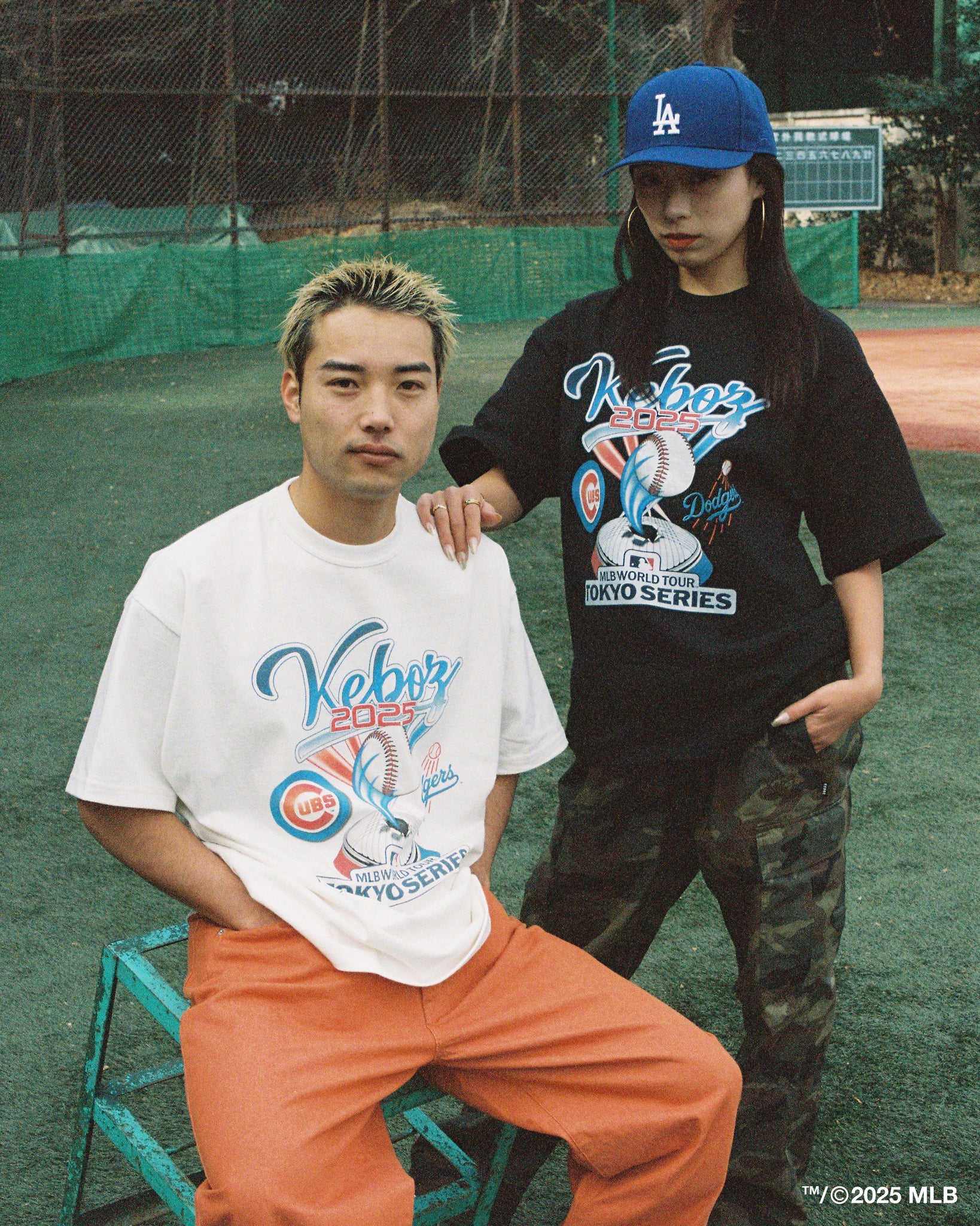 KEBOZ × MLB TOKYO SERIES S/S TEE