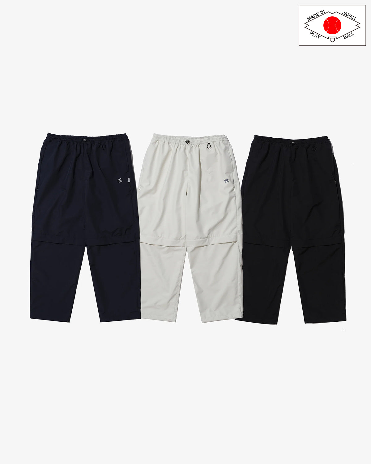 3-LAYER VENTILATION WIDE PANTS