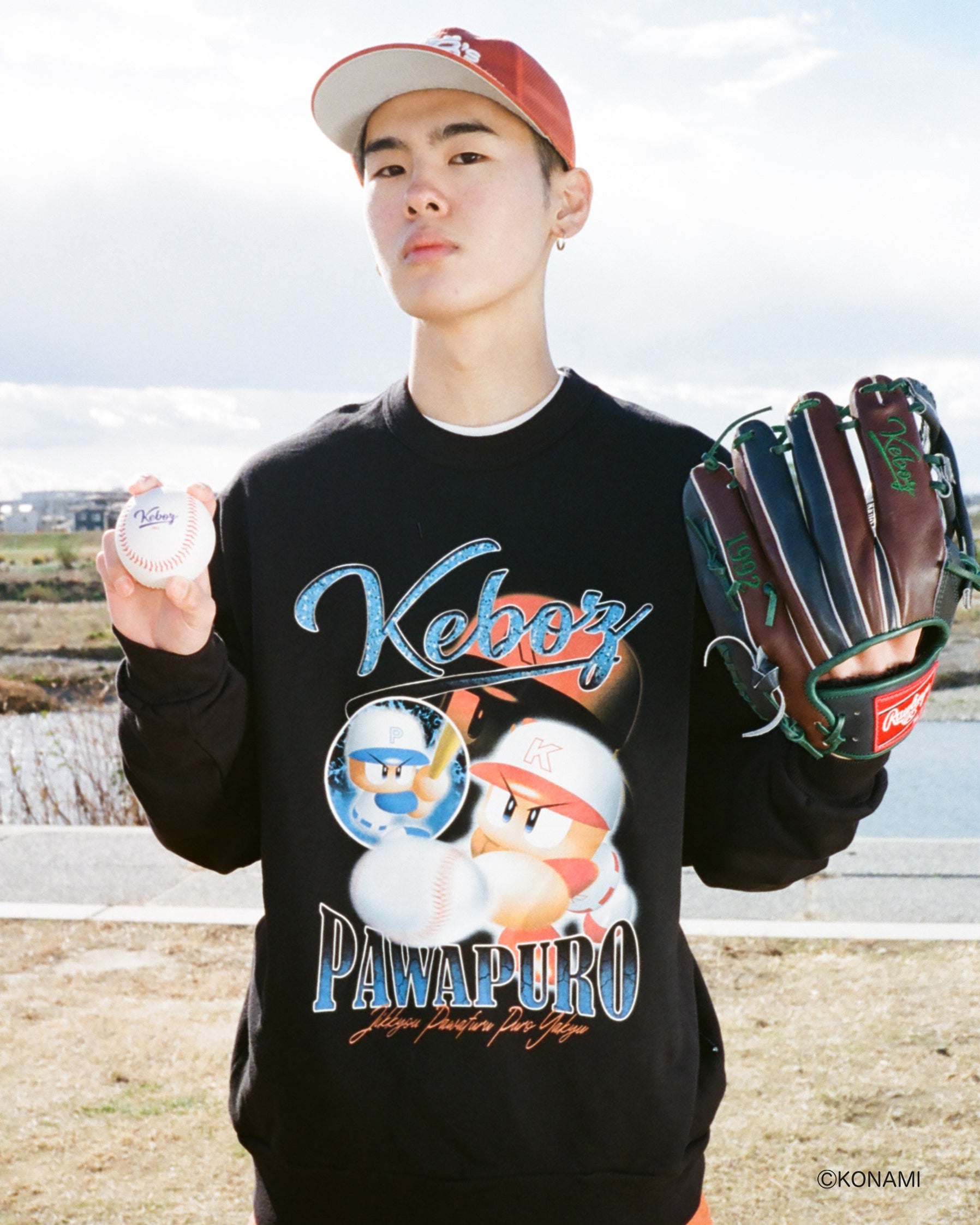 PAWAPURO × KEBOZ P9 SWEAT CREWNECK