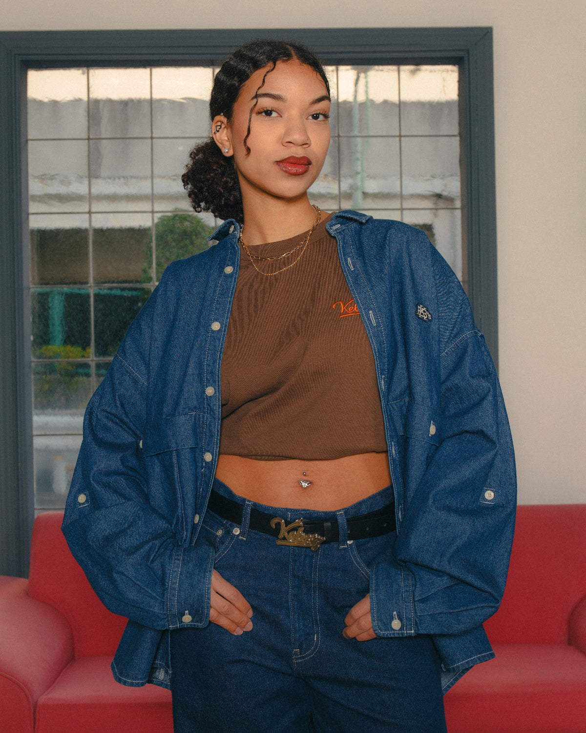 LIGHT DENIM BALL SHIRT