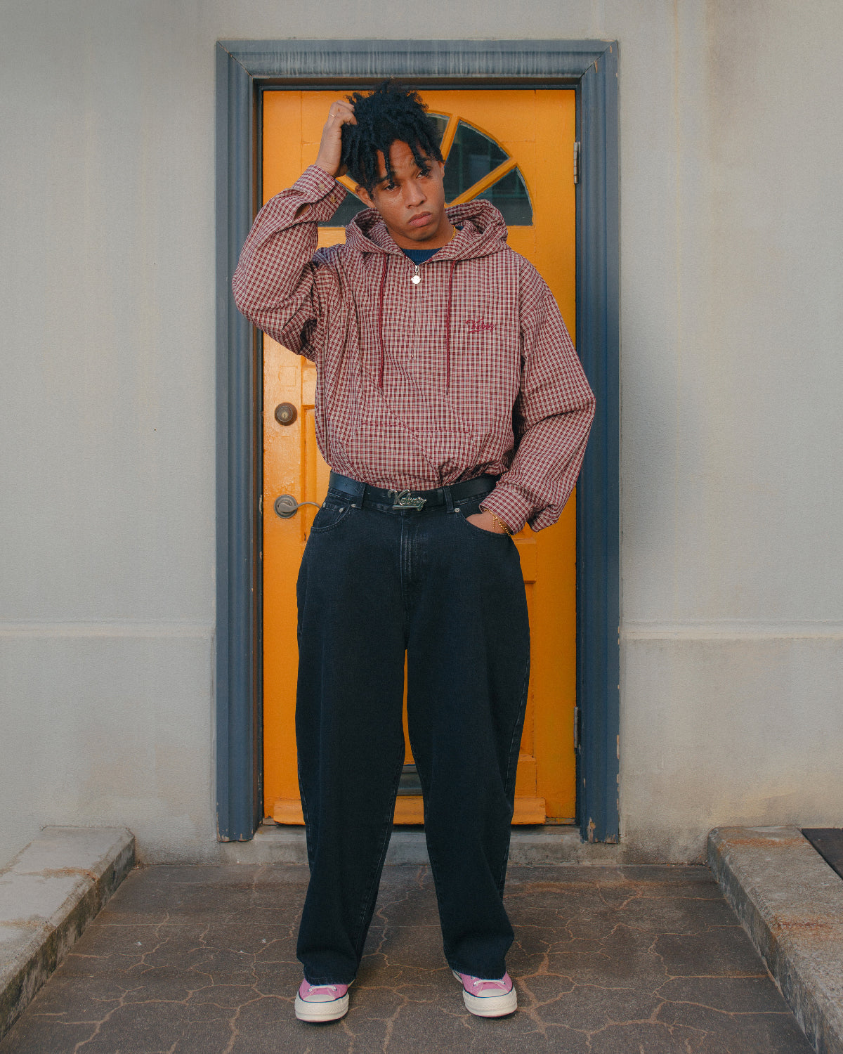 KEBOZ FIT DENIM PANTS