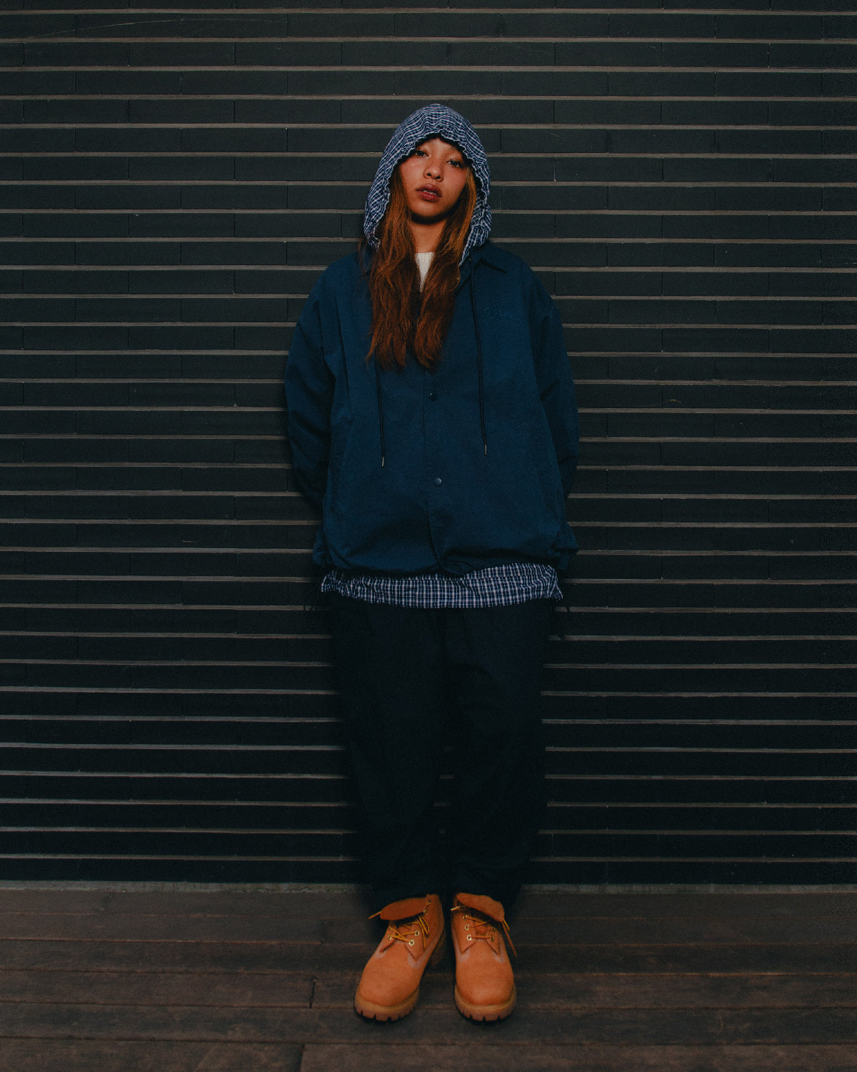 WASHED N/C CURVE PANTS