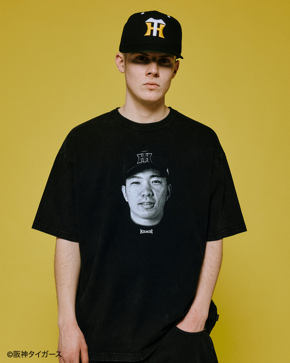 TIGERS × KEBOZ ISHII WASHED S/S TEE