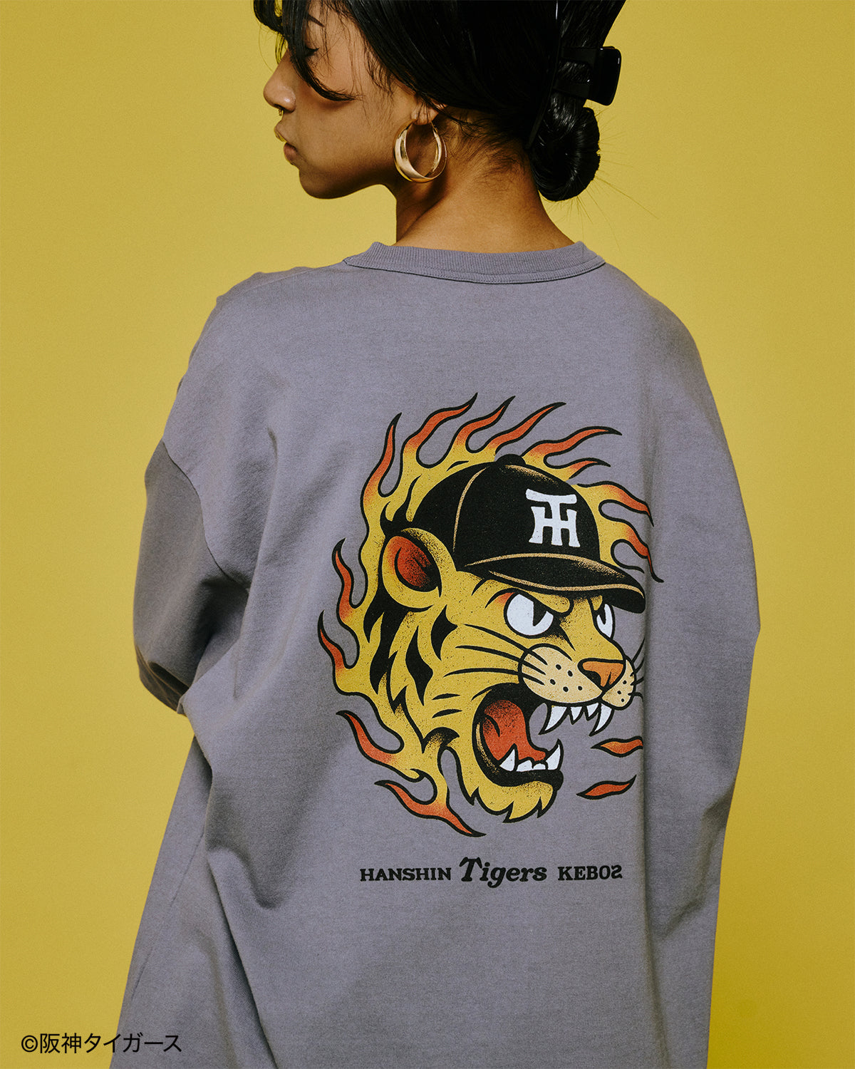 TIGERS × KEBOZ JAPANESE TIGER S/S TEE