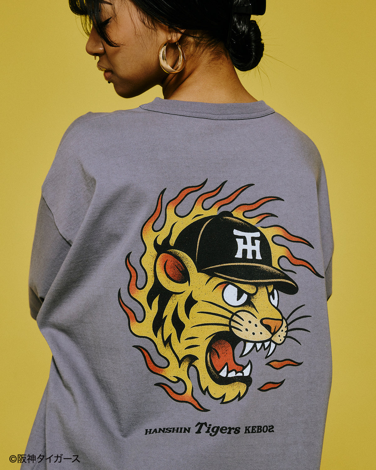 TIGERS × KEBOZ JAPANESE TIGER S/S TEE