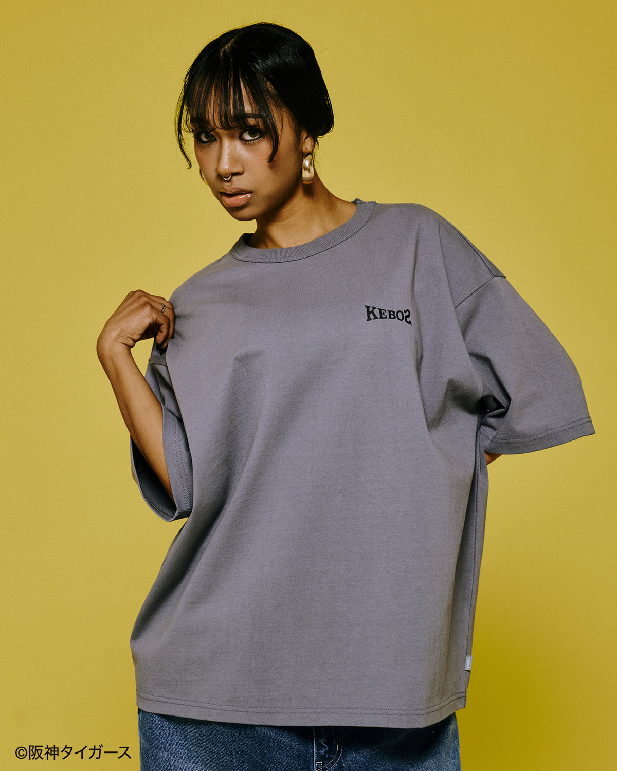 TIGERS × KEBOZ JAPANESE TIGER S/S TEE