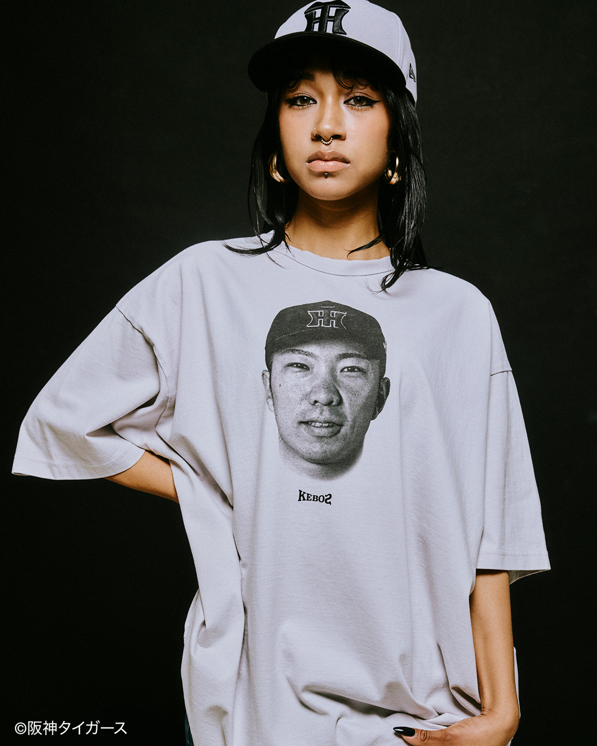 TIGERS × KEBOZ ISHII WASHED S/S TEE