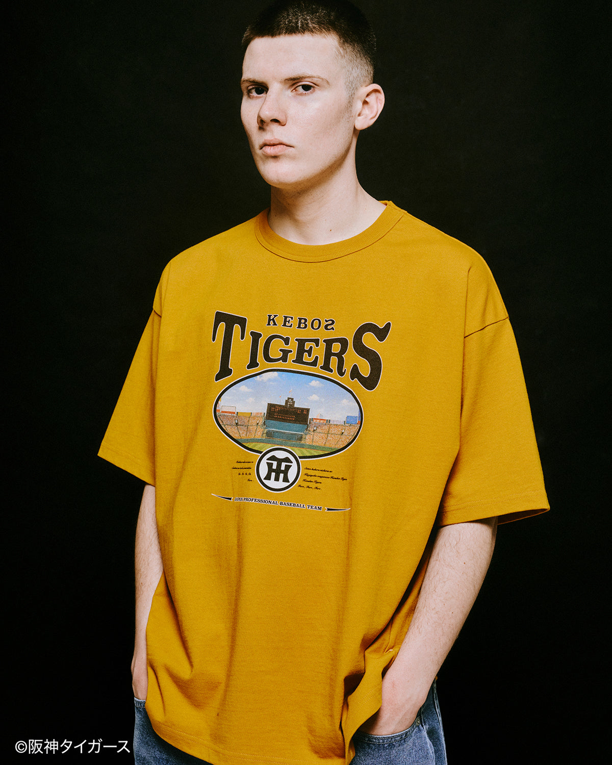 TIGERS × KEBOZ ROKKO OROSHI S/S TEE