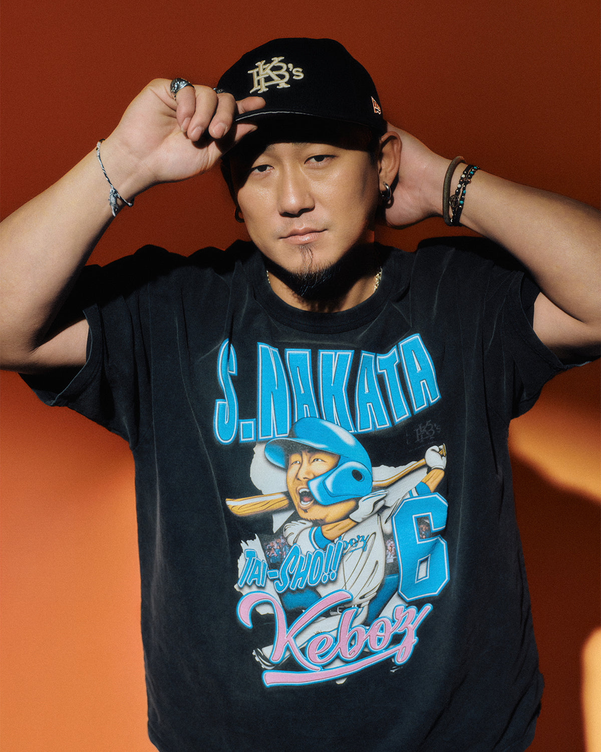SHO NAKATA × KEBOZ 02 S/S TEE