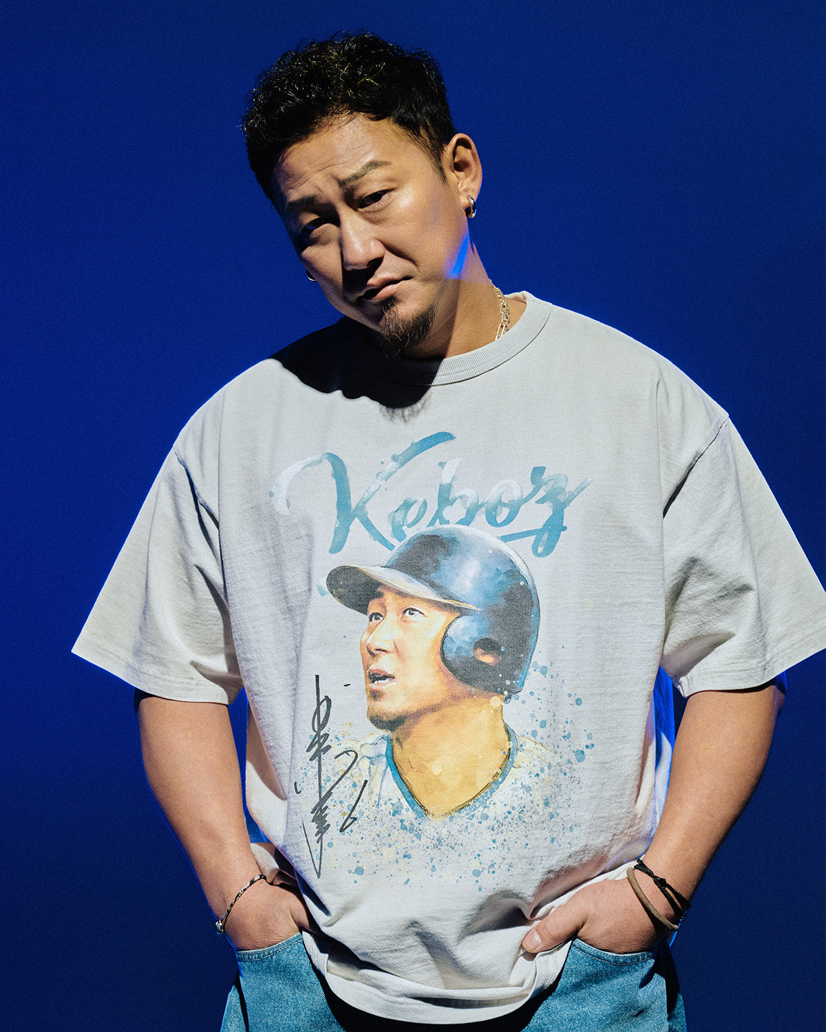 SHO NAKATA × KEBOZ 01 S/S TEE