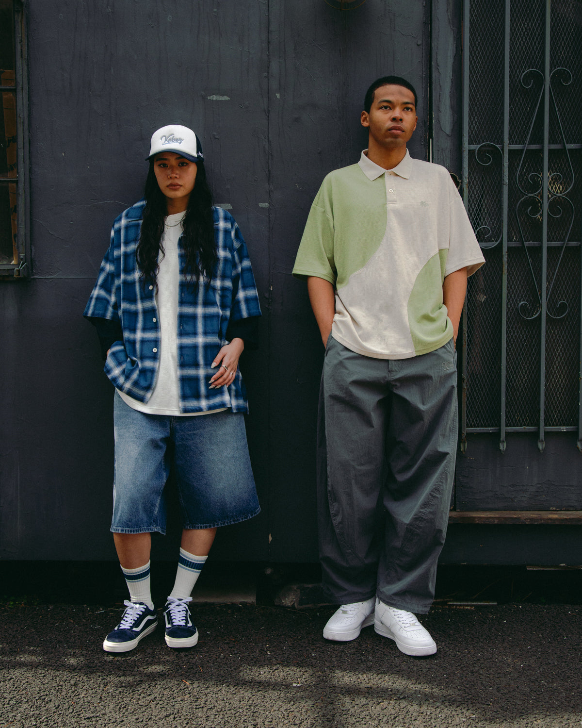 OMBRE CHECK S/S SHIRT