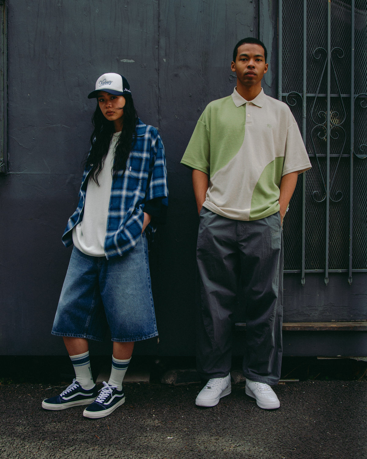 OMBRE CHECK S/S SHIRT