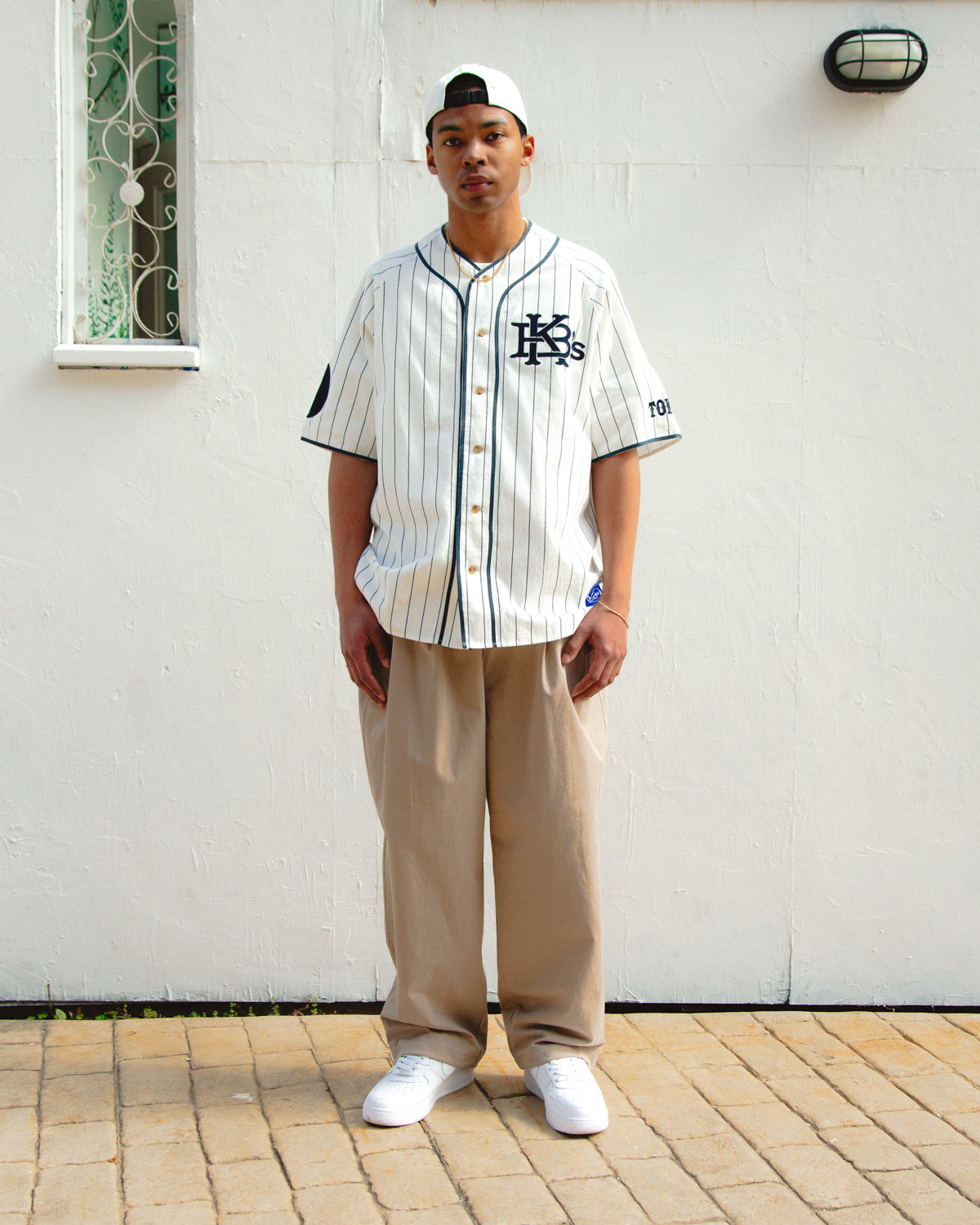 EFG STRIPE BASEBALL JERSEY