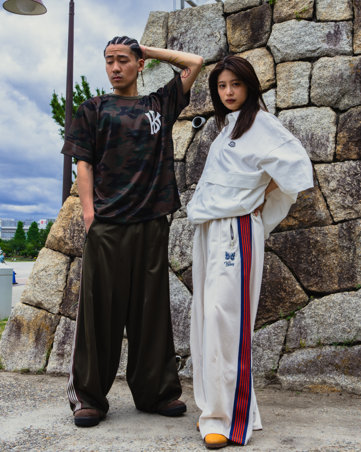 NEEDLES × KEBOZ H.D. TRACK PANT