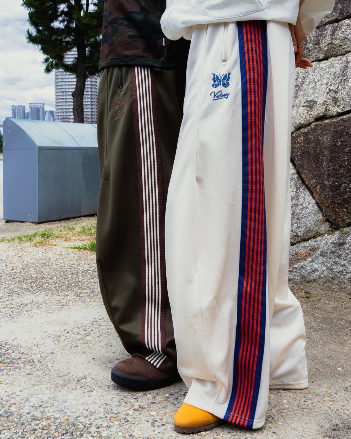 NEEDLES × KEBOZ H.D. TRACK PANT