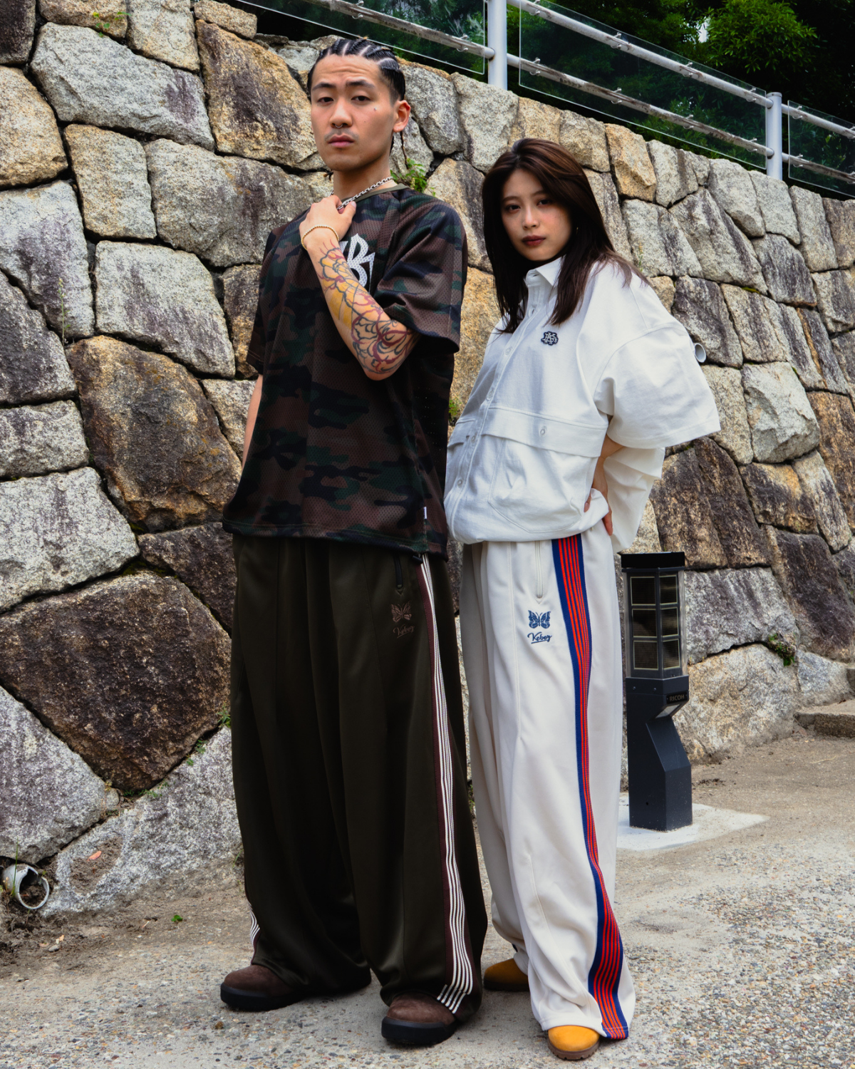 NEEDLES × KEBOZ H.D. TRACK PANT