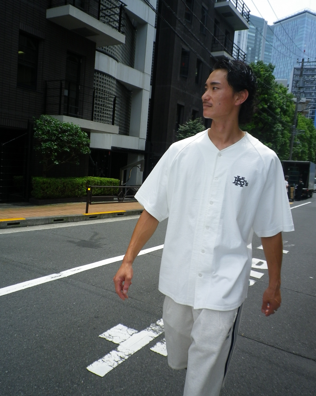 NEEDLES × KEBOZ H.D. SWEAT TRACK SHORT