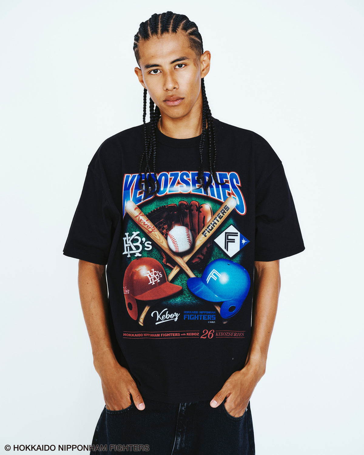 FIGHTERS × KEBOZ SERIES S/S TEE