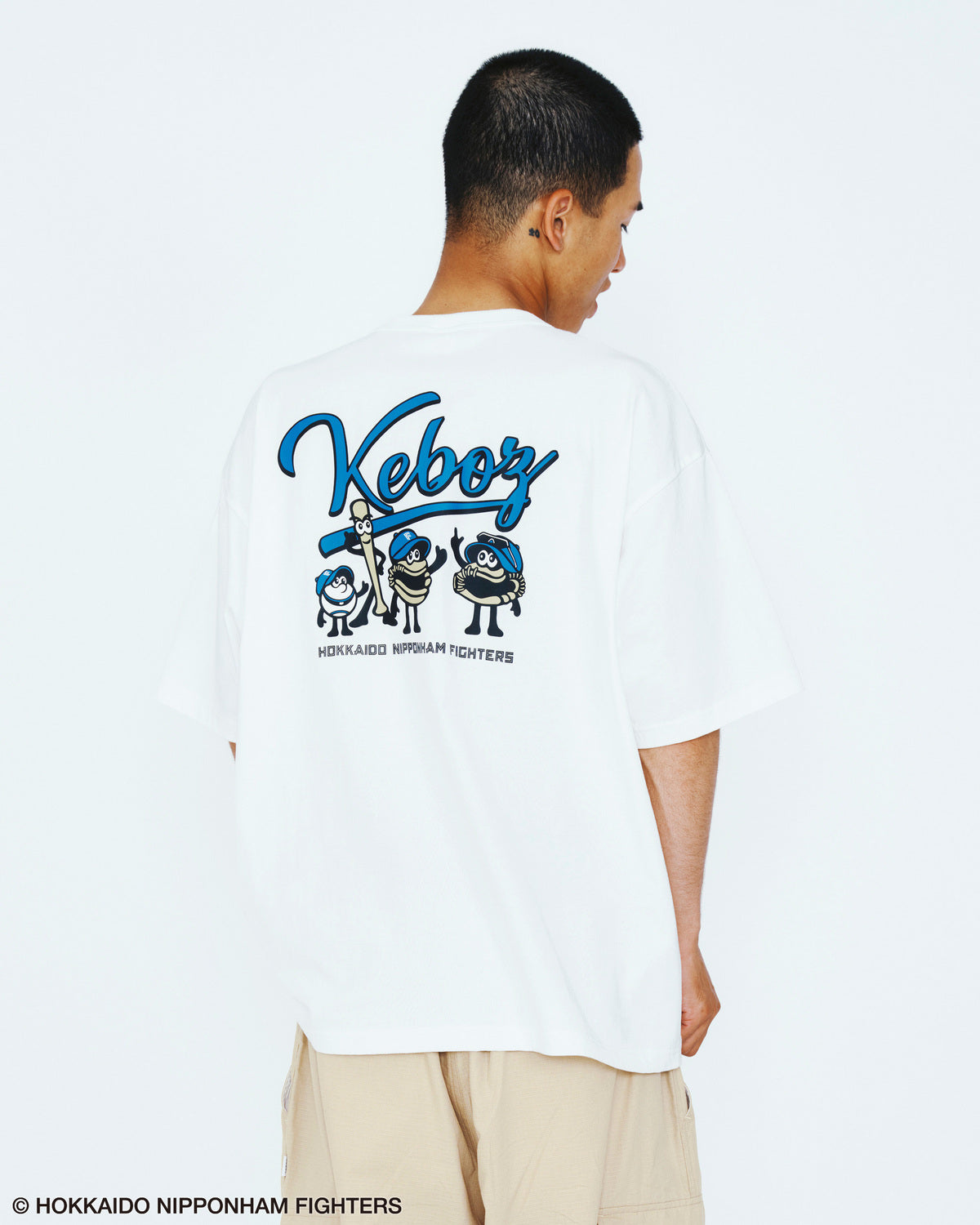 FIGHTERS × KEBOZ CHARACTER S/S TEE