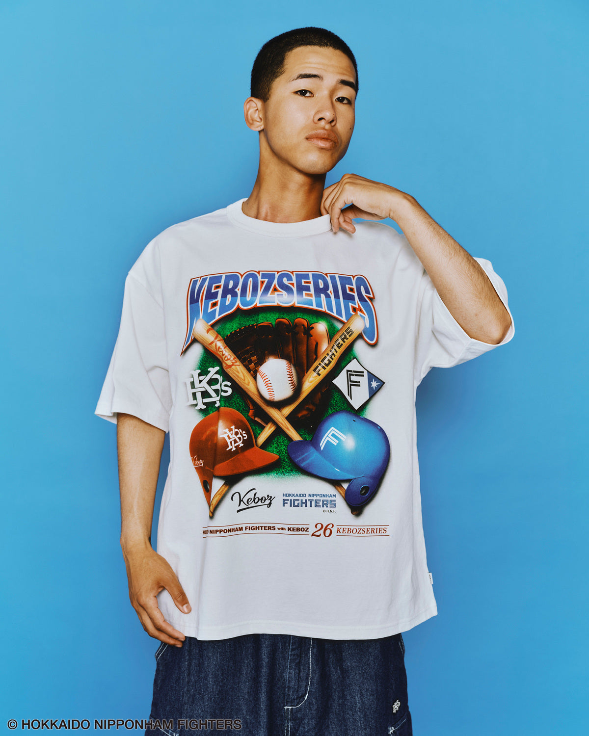 FIGHTERS × KEBOZ SERIES S/S TEE