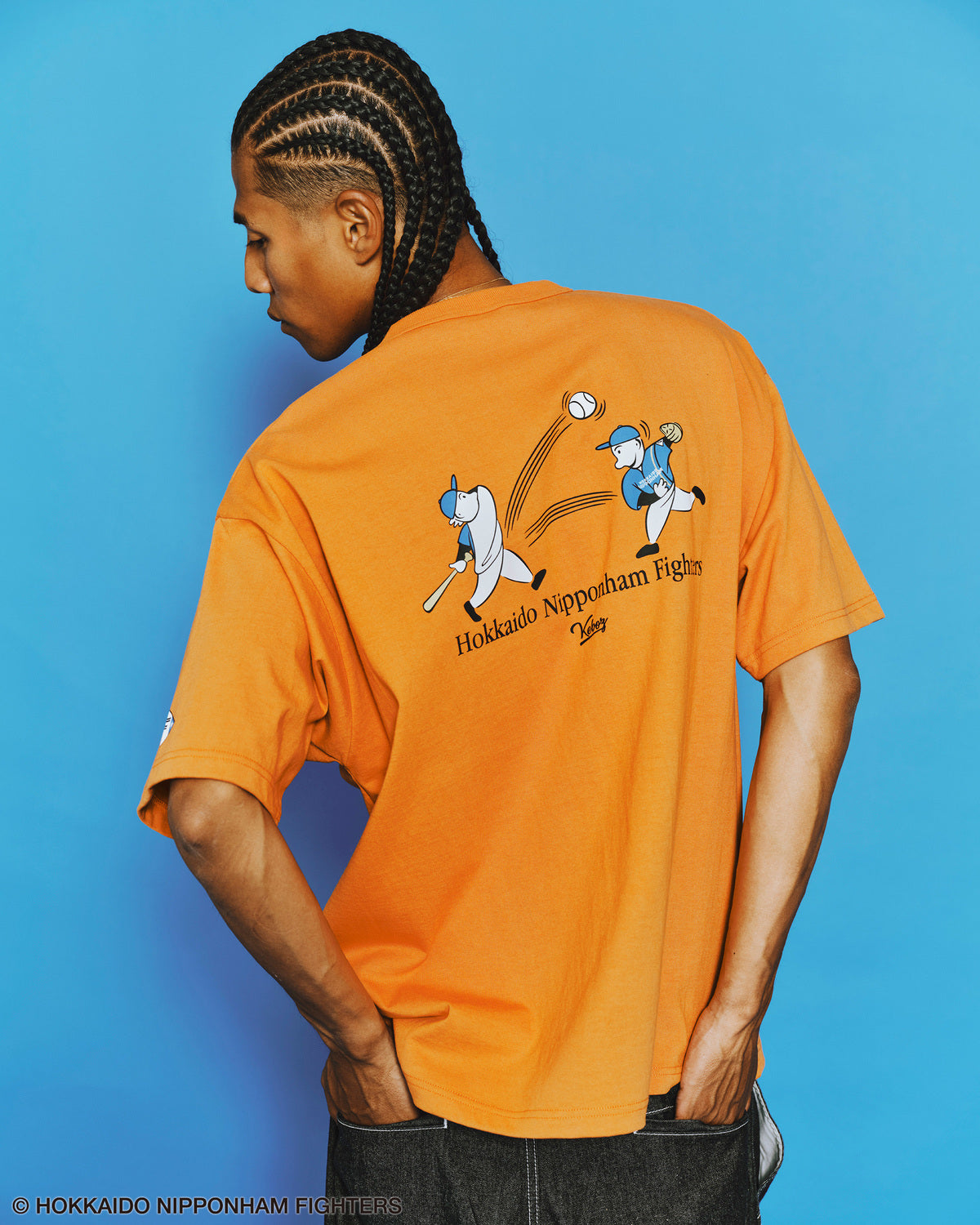 FIGHTERS × KEBOZ FRIENDS  S/S TEE