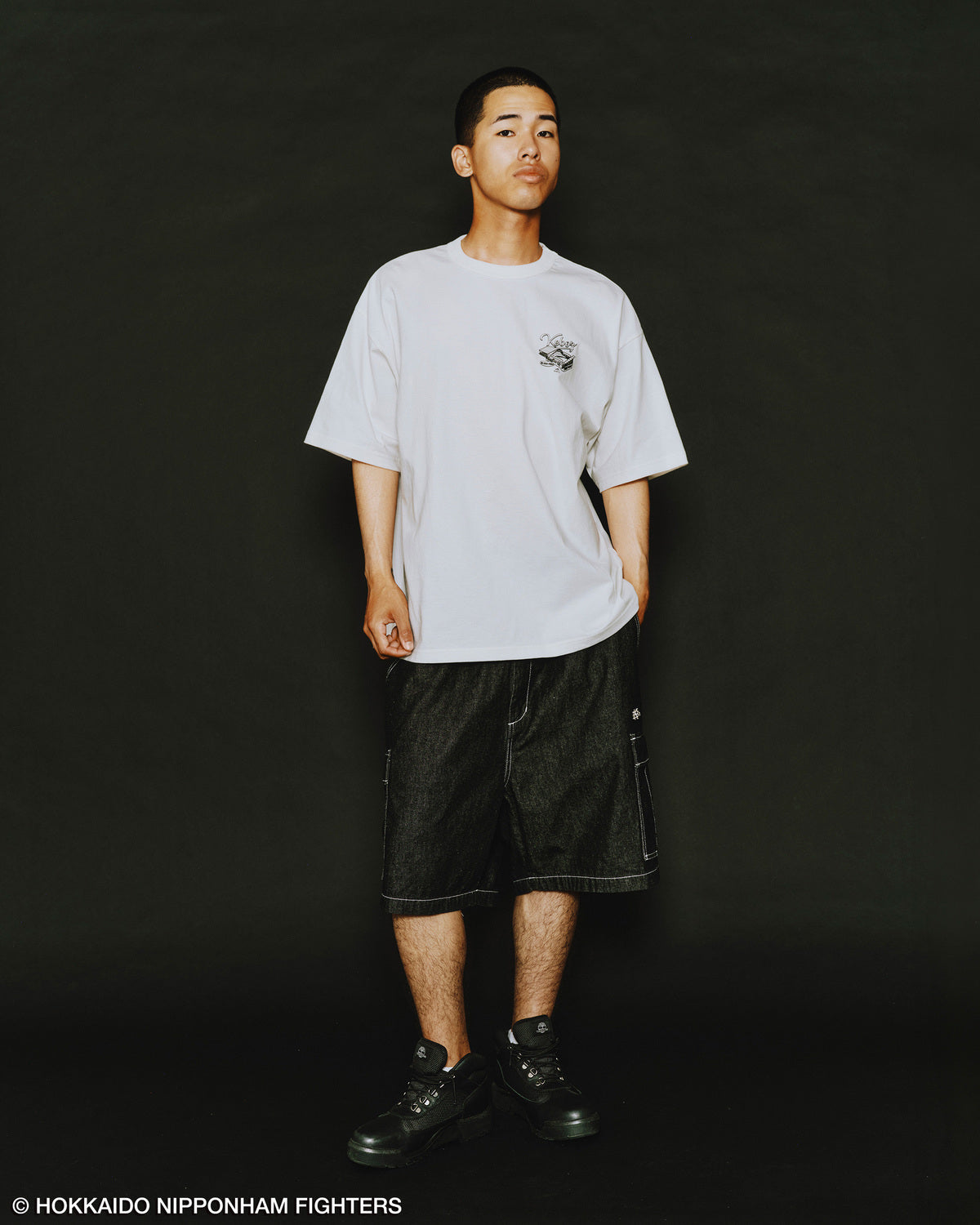 FIGHTERS × KEBOZ ES CON FIELD S/S TEE