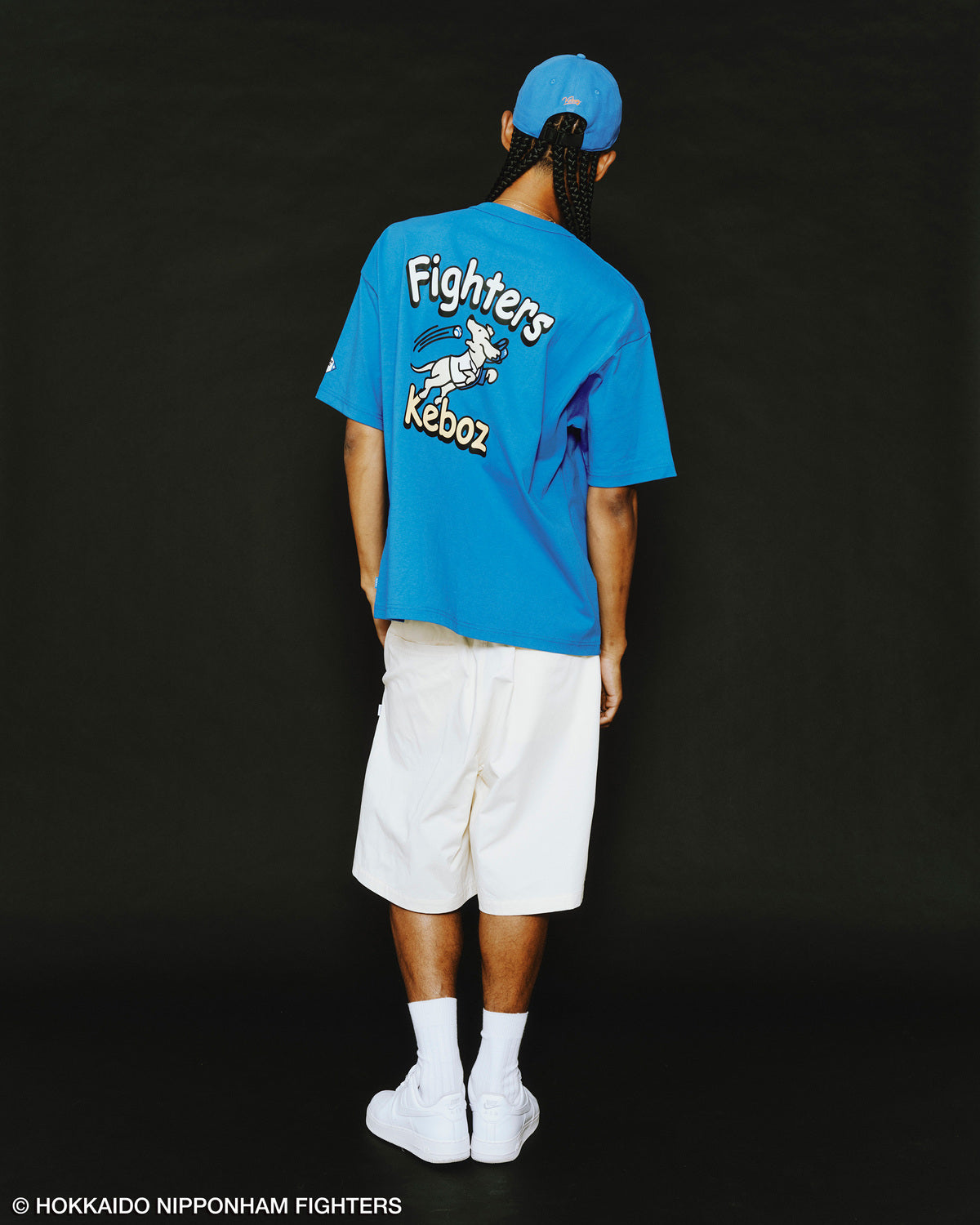 FIGHTERS × KEBOZ BASEBALL DOG  S/S TEE