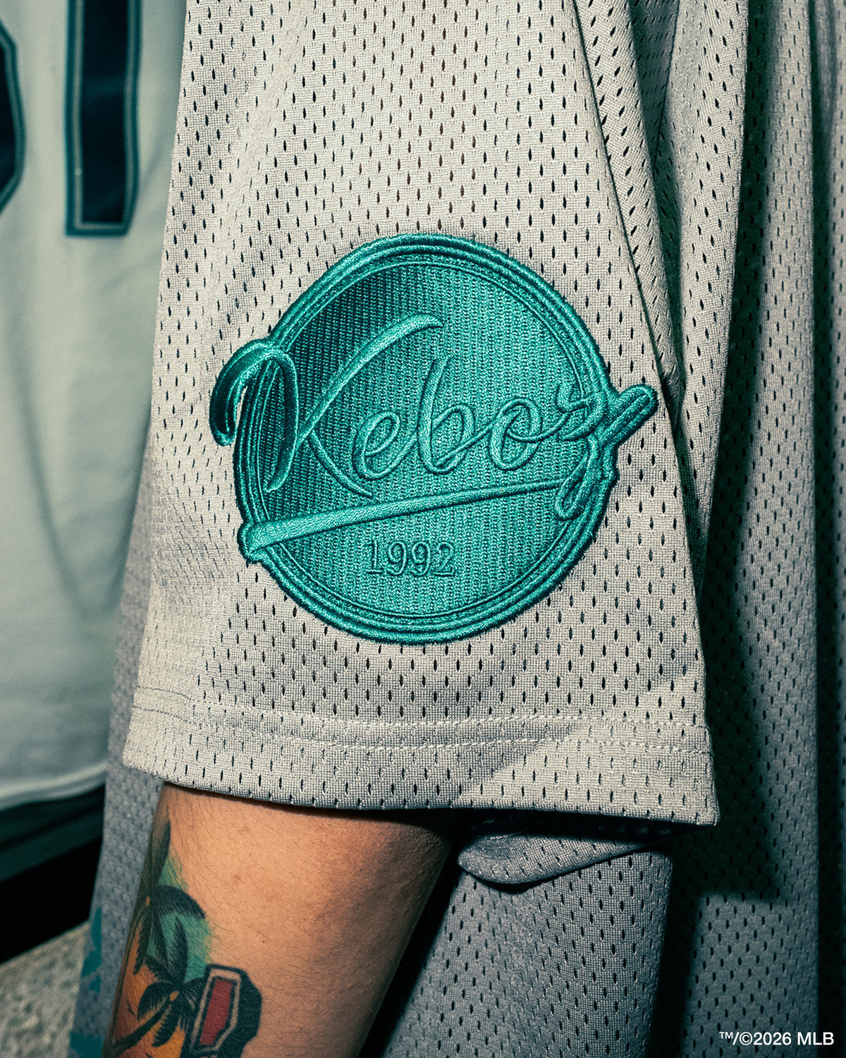 KEBOZ × MLB SEATTLE MARINERS MESH TEE