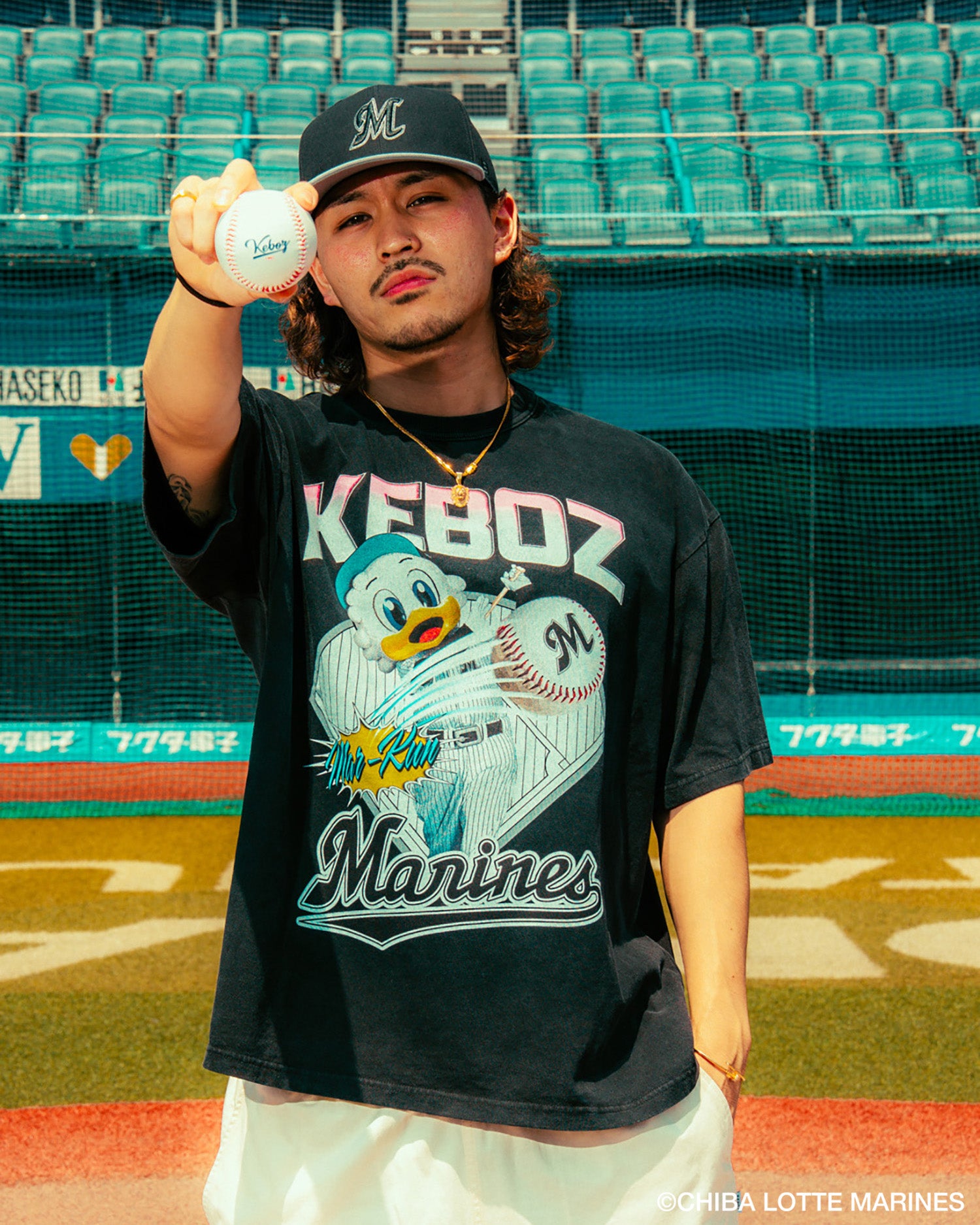 MARINES × KEBOZ MAR-KUN S/S TEE