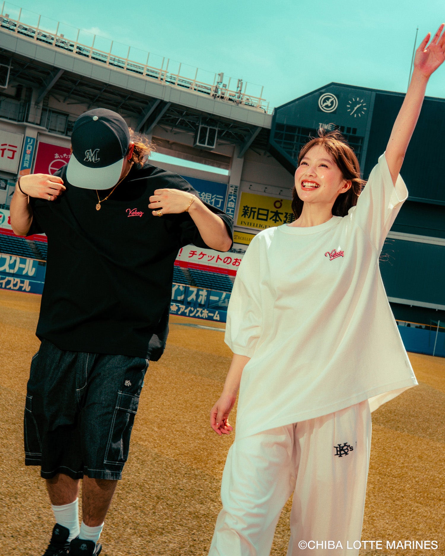 MARINES × KEBOZ OLD LOGO S/S TEE