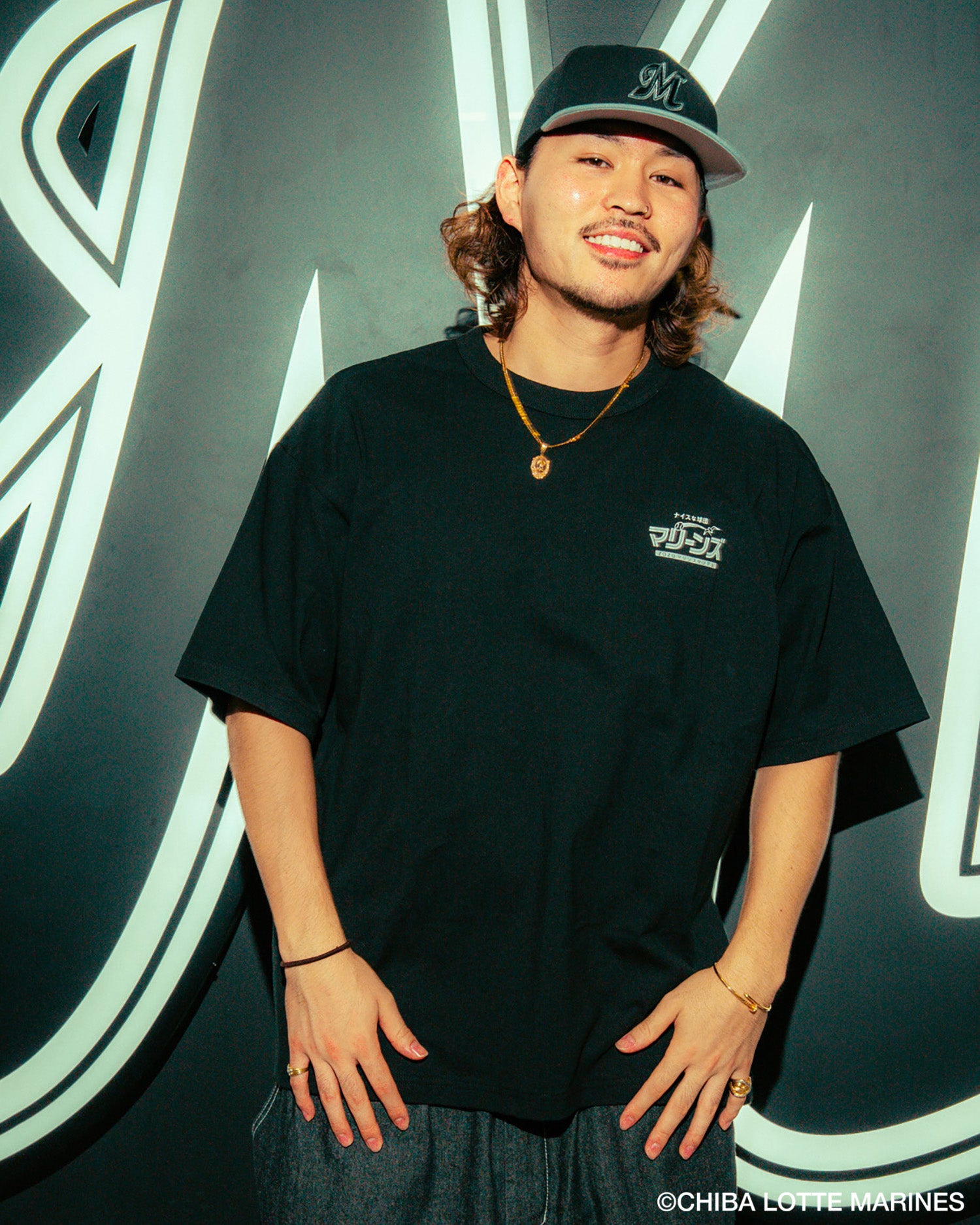 MARINES × KEBOZ マリーンズ S/S TEE