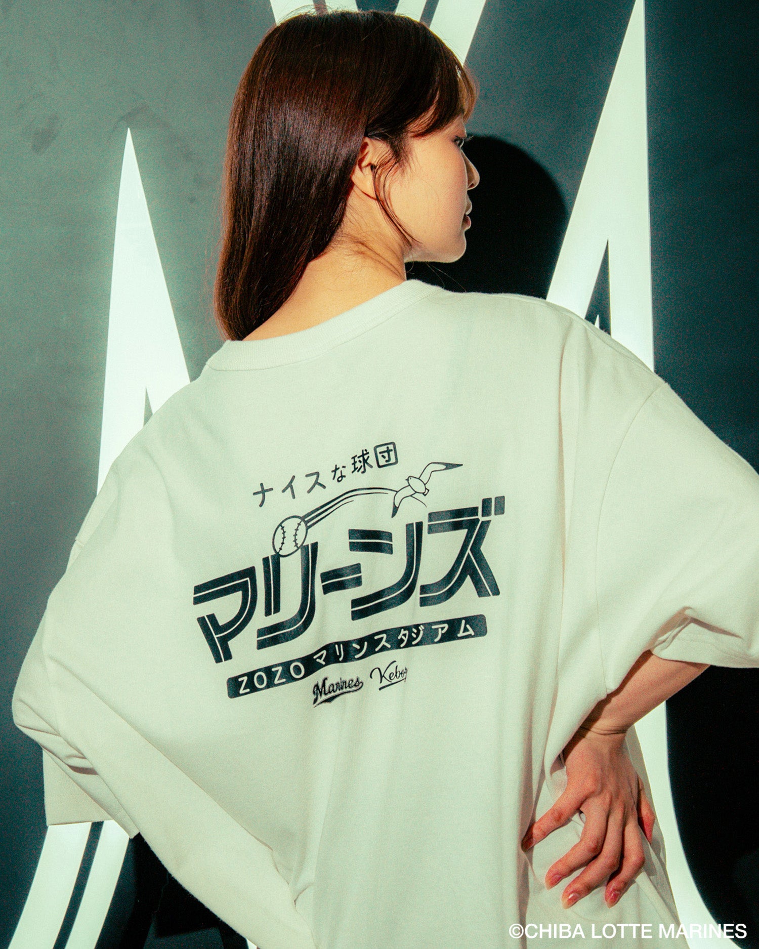 MARINES × KEBOZ マリーンズ S/S TEE