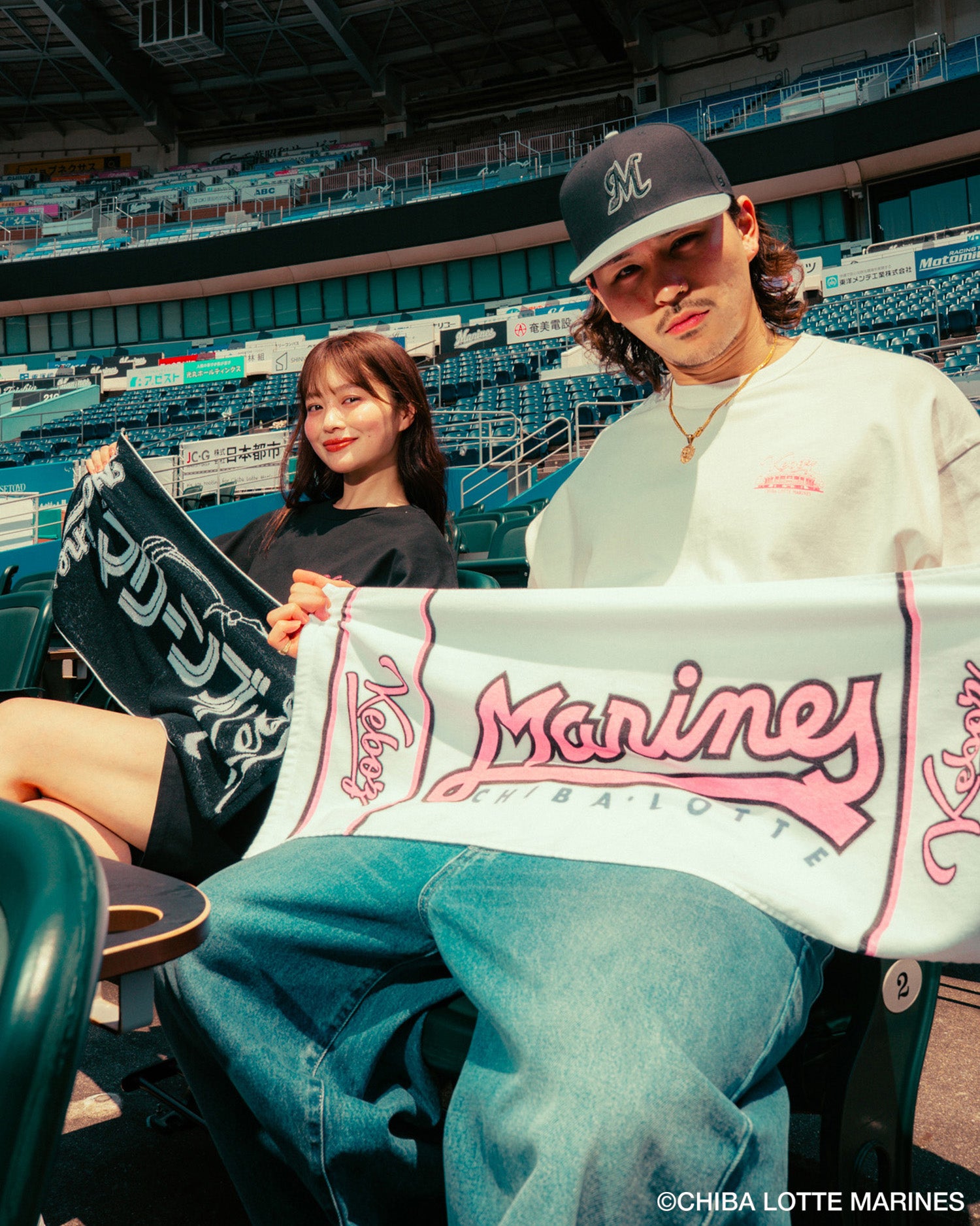 MARINES × KEBOZ マリーンズ TOWEL
